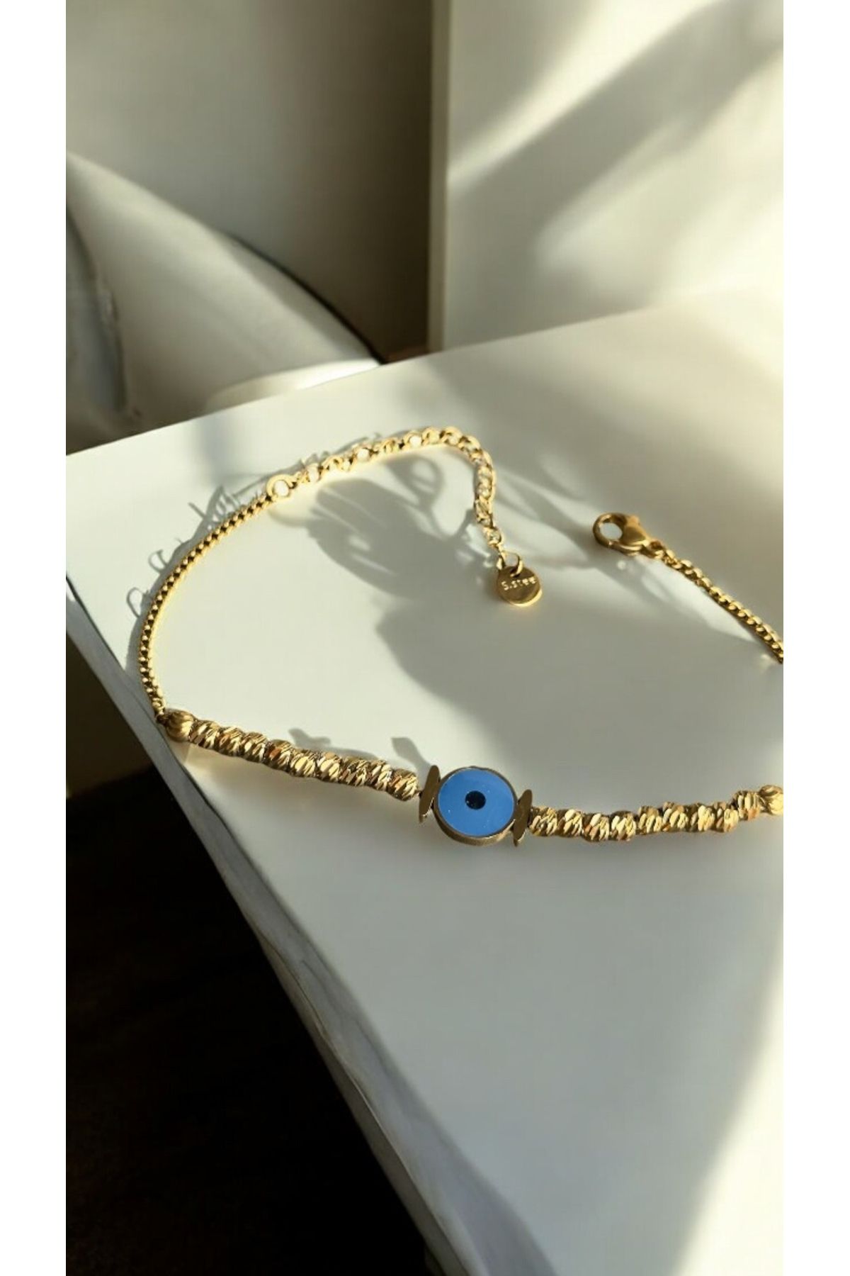İNN JEWELLERY Çelik Bileklik Kararmaz Antialerjik Dorikalı Figürlü (2 Yıl İthalatçı Garantili)