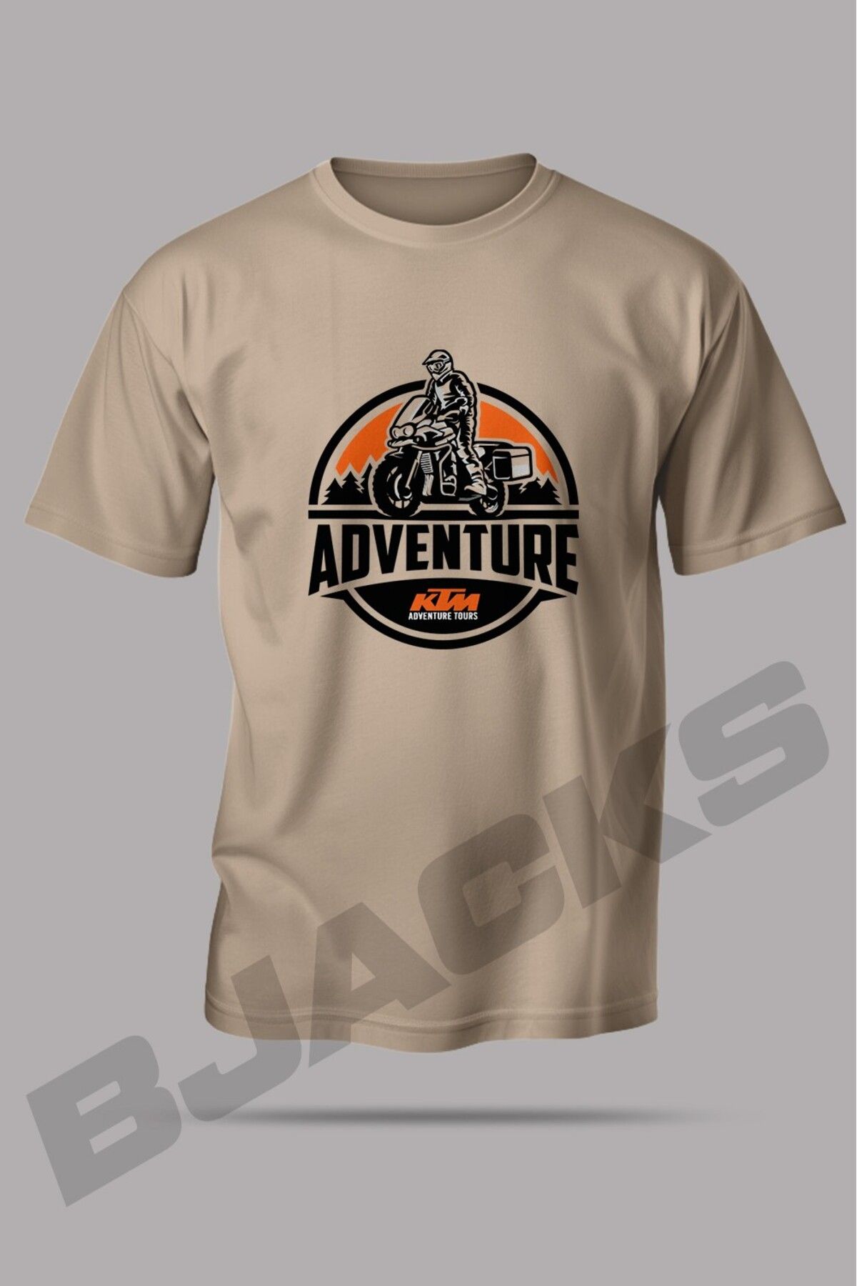 BJACKS KTM Adventure Yaşam Tarzı Tutkunlarına Özel Premium Tişört