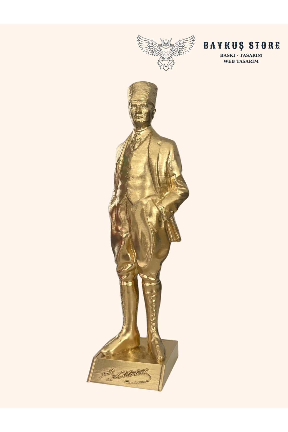 Baykuş Mustafa Kemal Atatürk Büst 25 cm