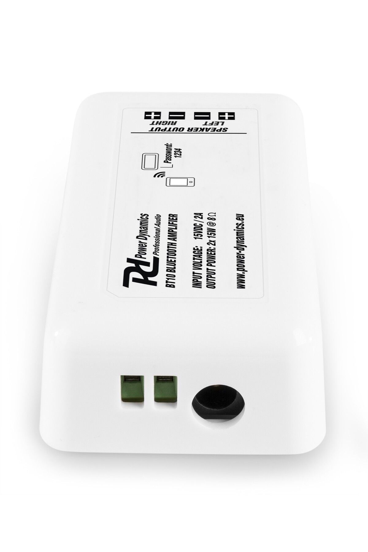 POWER DYNAMICS-Power Dynamics BT10 Bluetooth amplifier, 60W, 8ohm 4