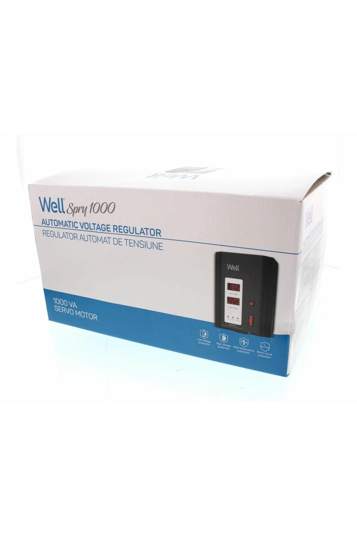 Well-Voltage stabilizer 600W WELL AVR-SRV-SPRY1000BK-WL 4