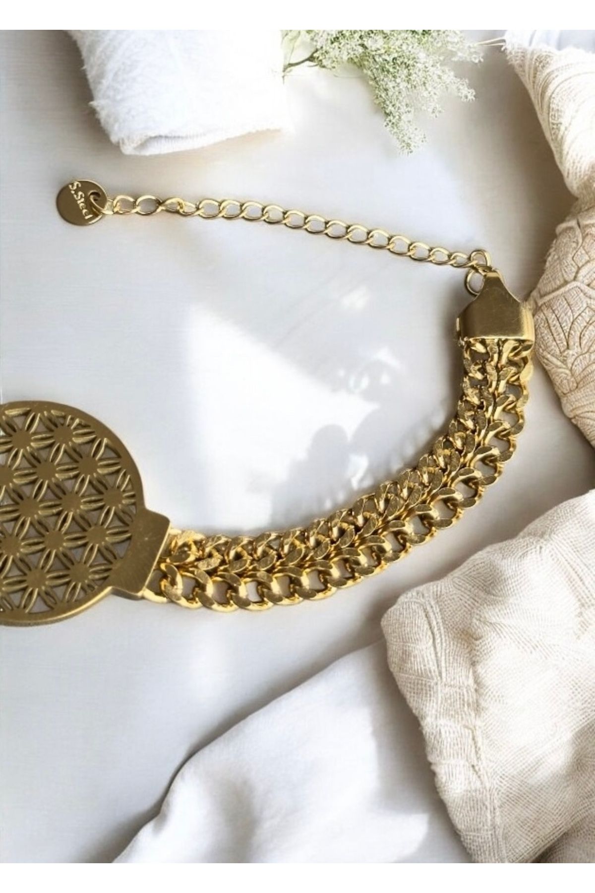 İNN JEWELLERY Çelik Bileklik Kararmaz Antialerjik Yaşam Ağacı Figürlü (2 Yıl İthalatçı Garantili)