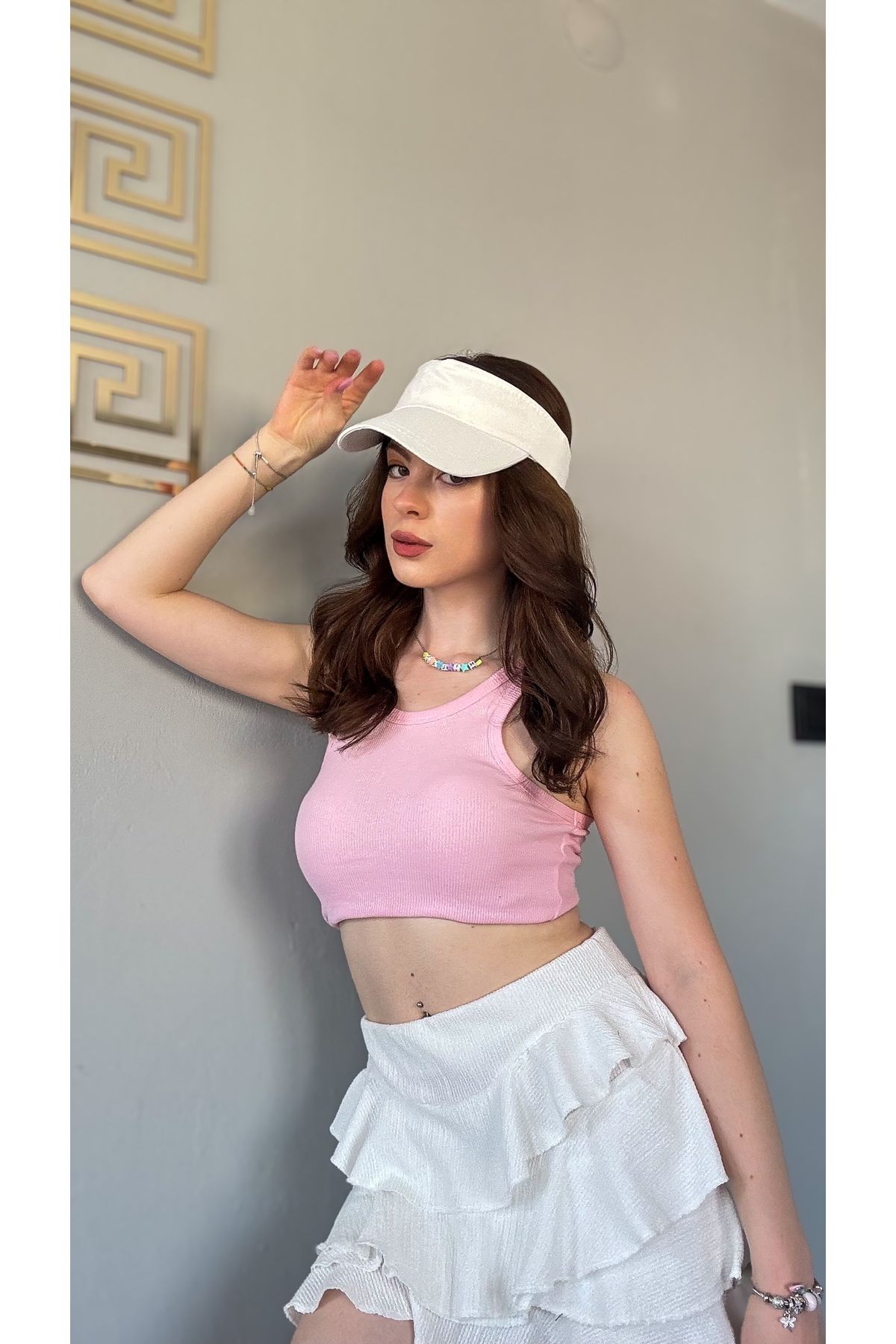 FASİON Uv Koruyuculu Unisex Siperlikli Tenisci Şapka