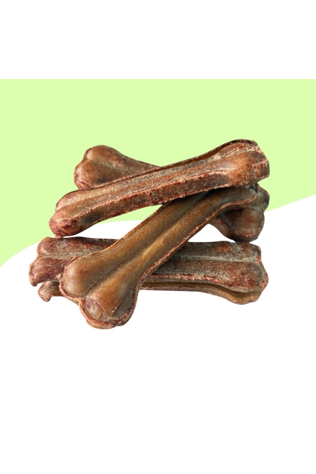 Miçikopet 12Cm Ciğerli Naturel Köpek Ödül Kemiği 10Lu Paket