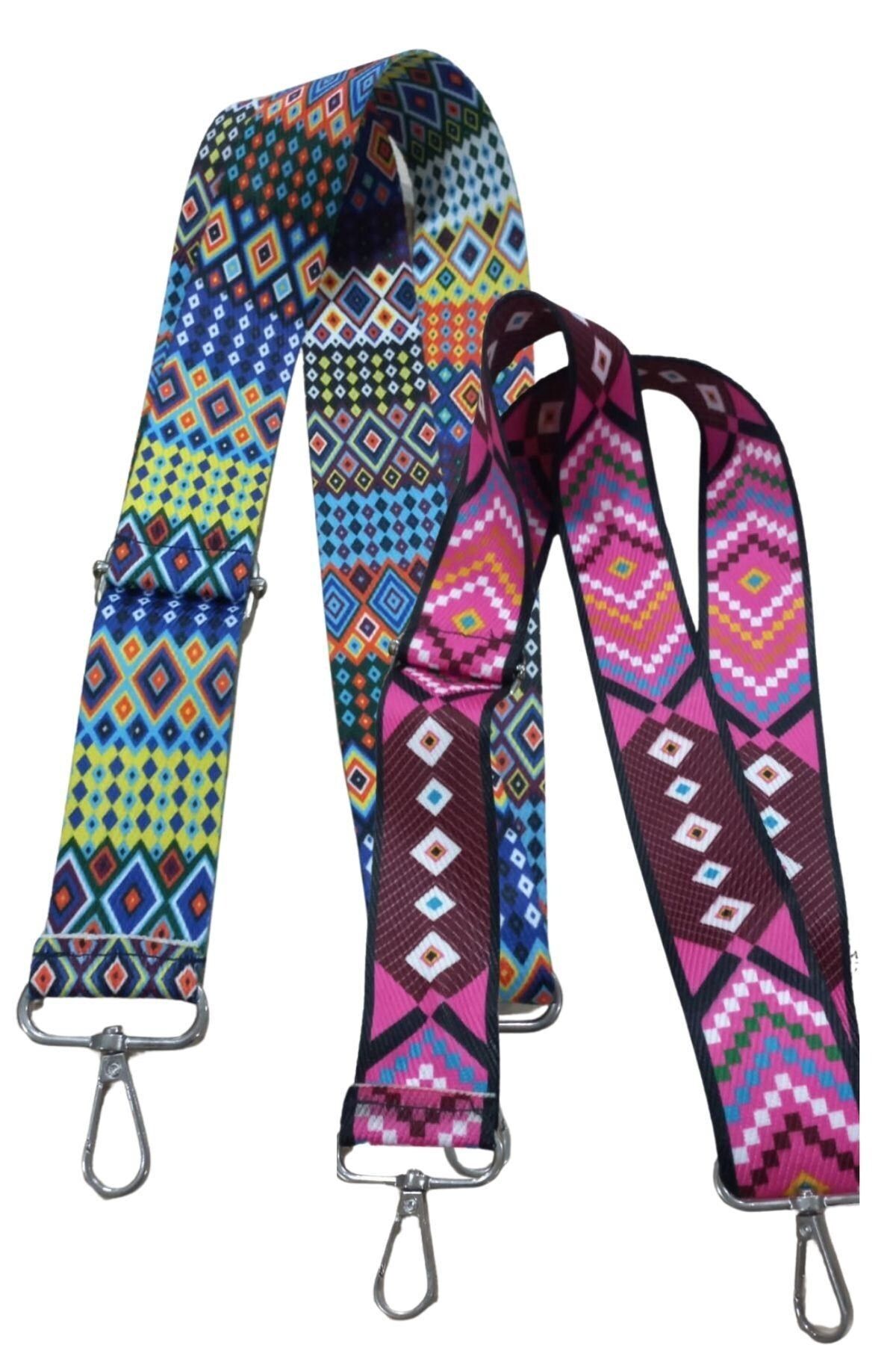 Modafiks Çanta Kayışı 60 cm Uzayabilen Desenli