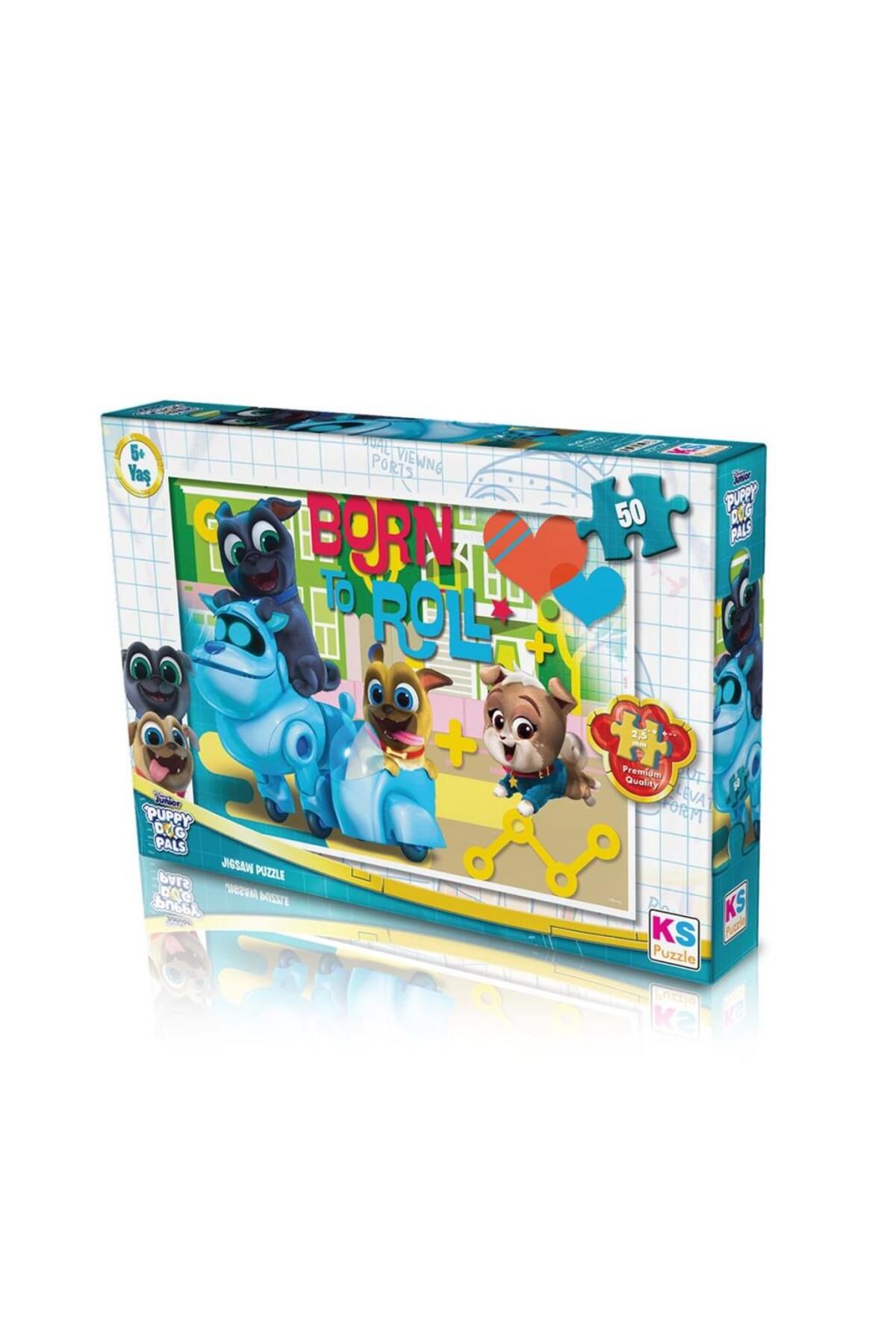 NessiWorld PDP709 Puppy Dog Pals 50 Parça Çocuk Puzzle -KS Puzzle