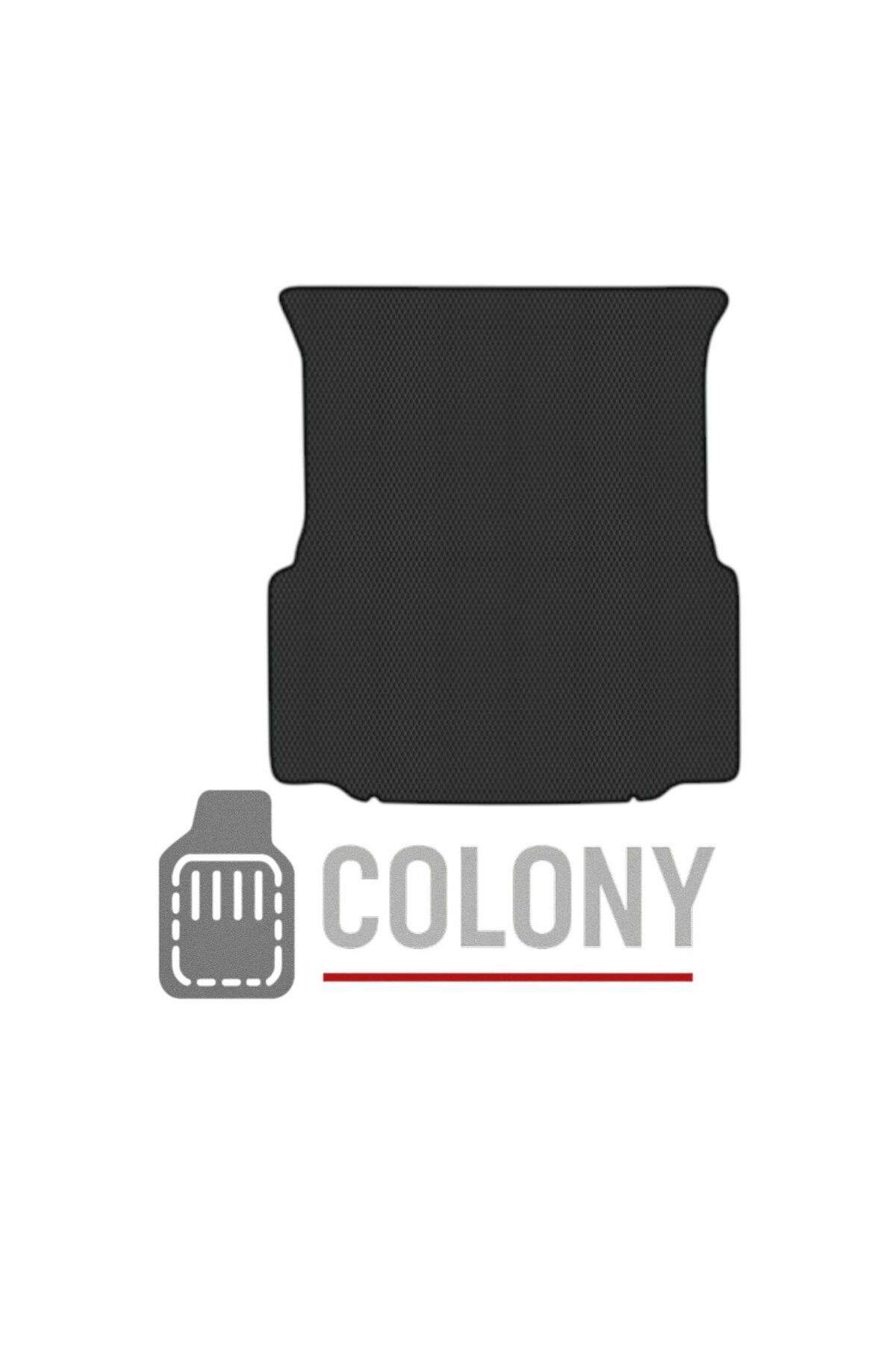 COLONY BMW 3 Series (E46) Sedan 2001-2006 Uyumlu Hücreli Premium Eva Oto Bagaj Paspası & Bagaj Havuzu