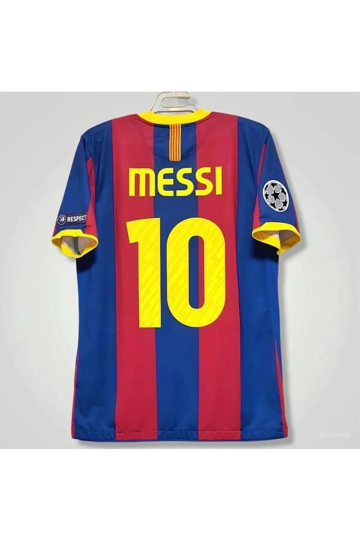 Atlas Global Barcelon'a Messi 2011 Final retro yetişkin futbol forması