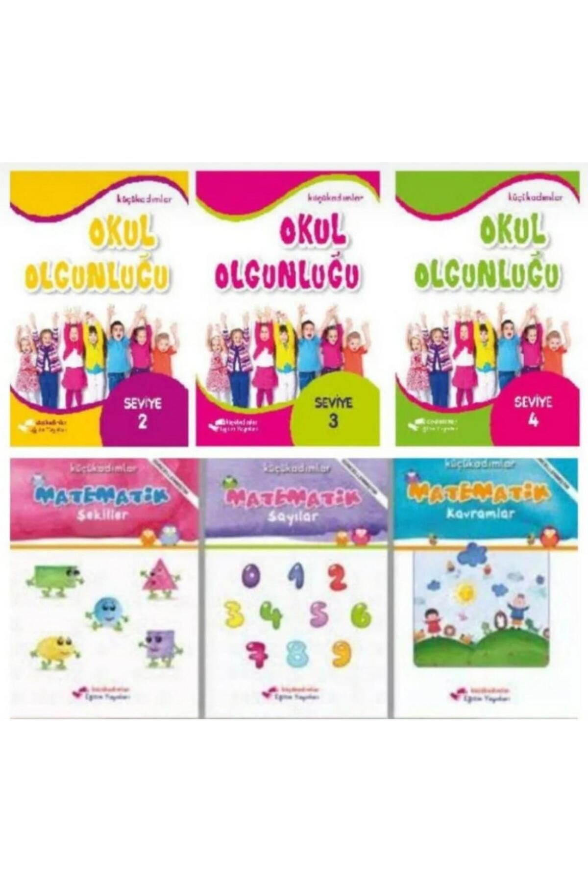 Sadık Uygun Yayınları OKUL ÖNCESİ OKUL OLGUNLUĞU SETİ 3 KİTAP + MATEMATİK SETİ 3 KİTAP