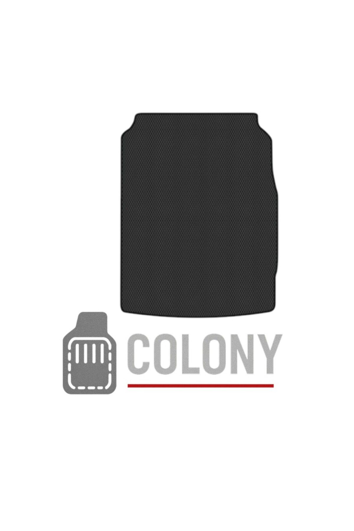 COLONY BMW 5 Series (F10) Sedan 2013-2017 Uyumlu Hücreli Premium Eva Oto Bagaj Paspası & Bagaj Havuzu