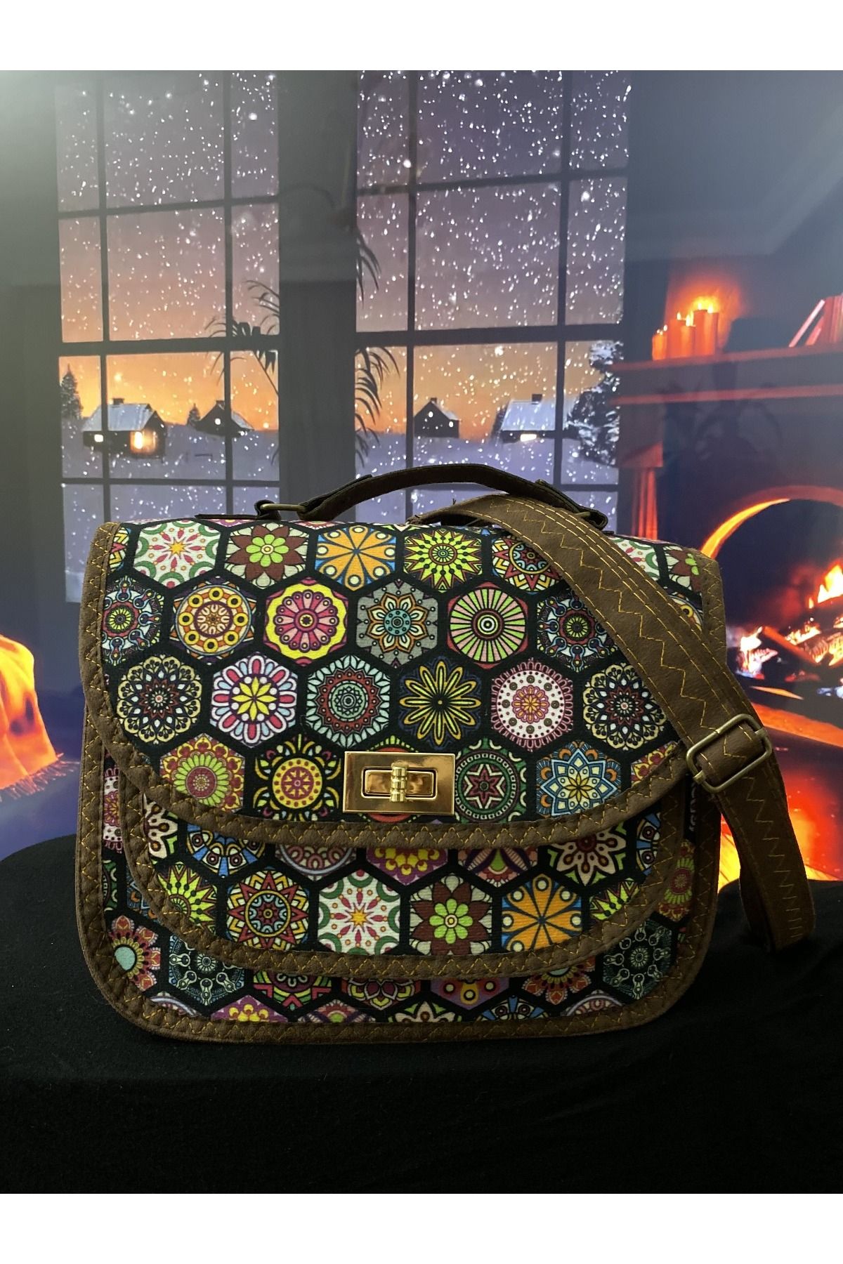 MODA Otantik Vintage Omuz ve Kol Çantası