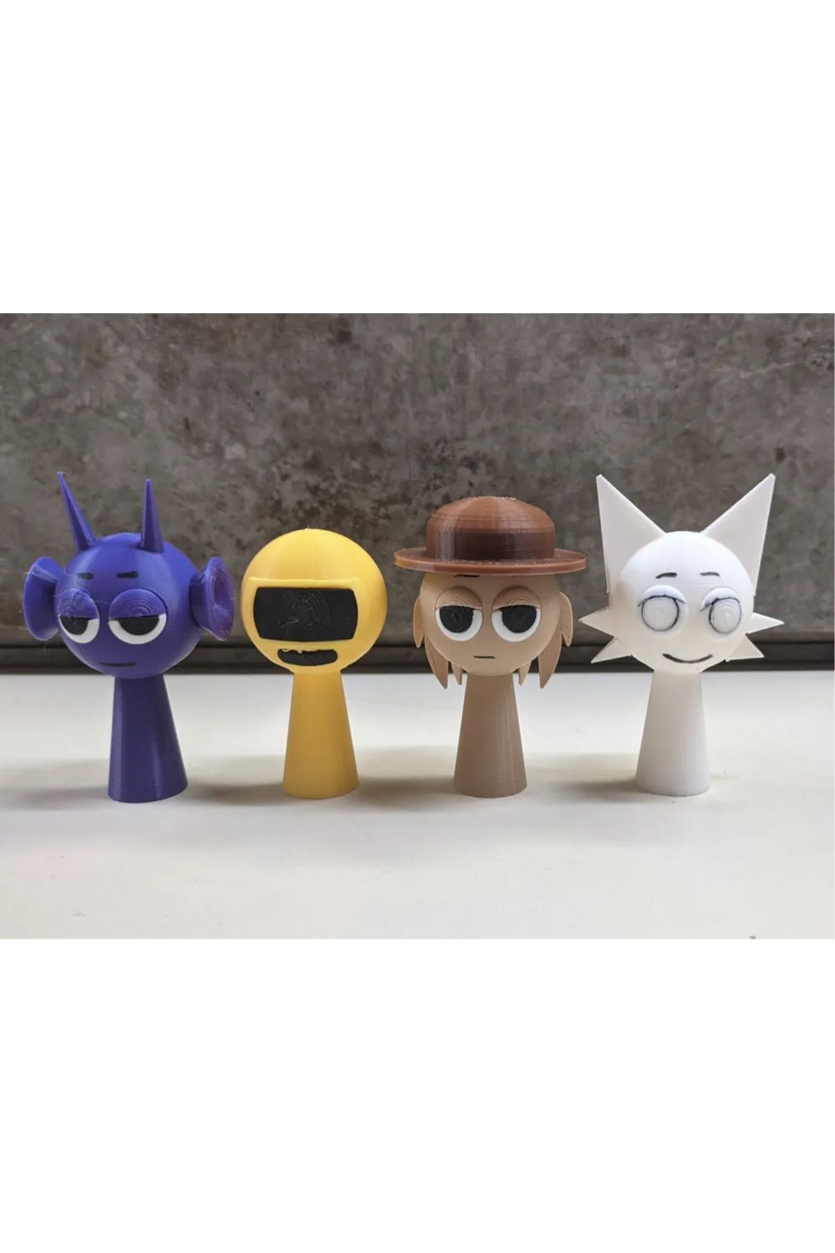 Modellio3D Sprunki 4lü Set 3. Koleksiyo