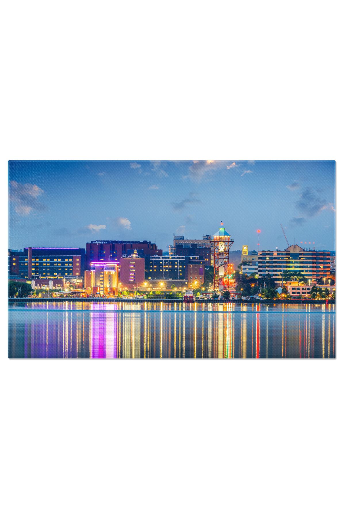 StoryGift Romania Tablou Canvas: Orizont Urban In Detalii - America, Arhitectura, Urban - 40 x 25