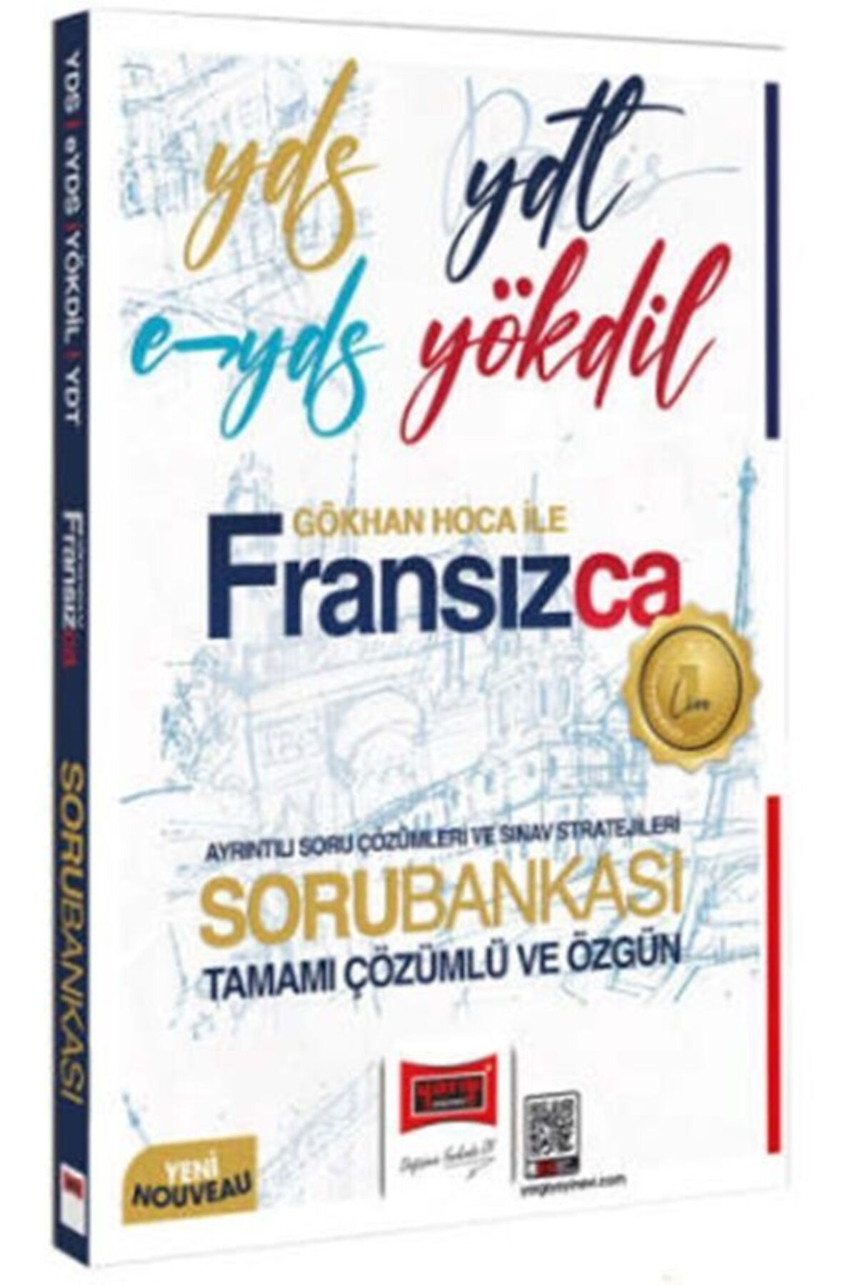 Yargı Yayınları Yargı Yayınları 2025 YDS YDT E-YDS YÖKDİL Gökhan Hoca İle Fransızca Soru Bankası