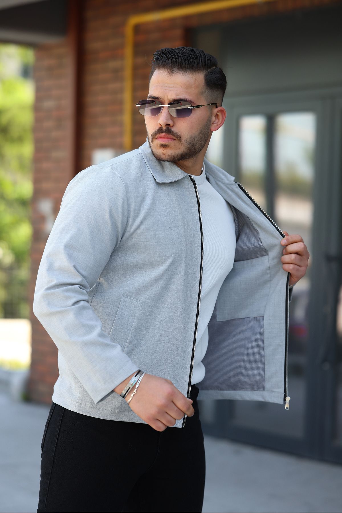 BYzıt Old Money, Mevsimlik, Basic Oversize, Astarlı Ceket