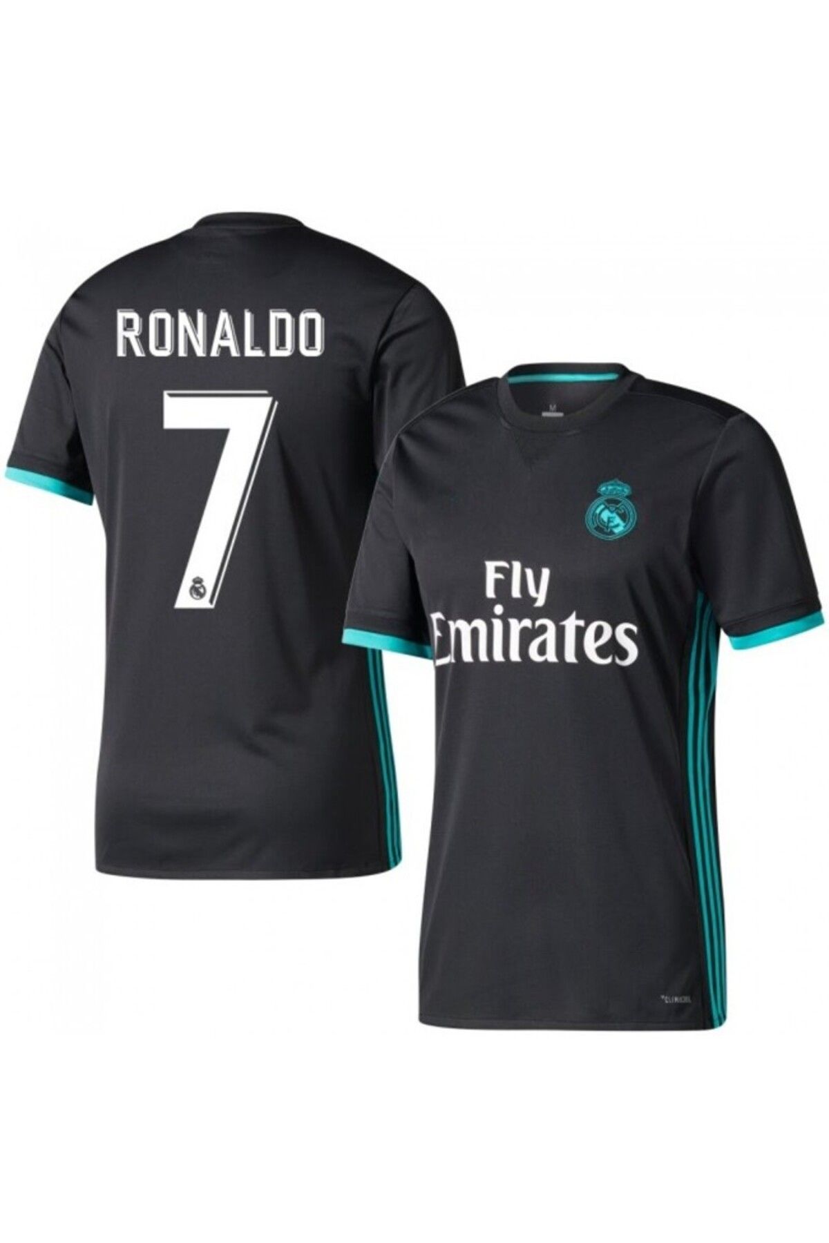 Atlas Global Kiev Ronald'o Real Madrı'd Siyah Retro Futbol Yetişkin Forması