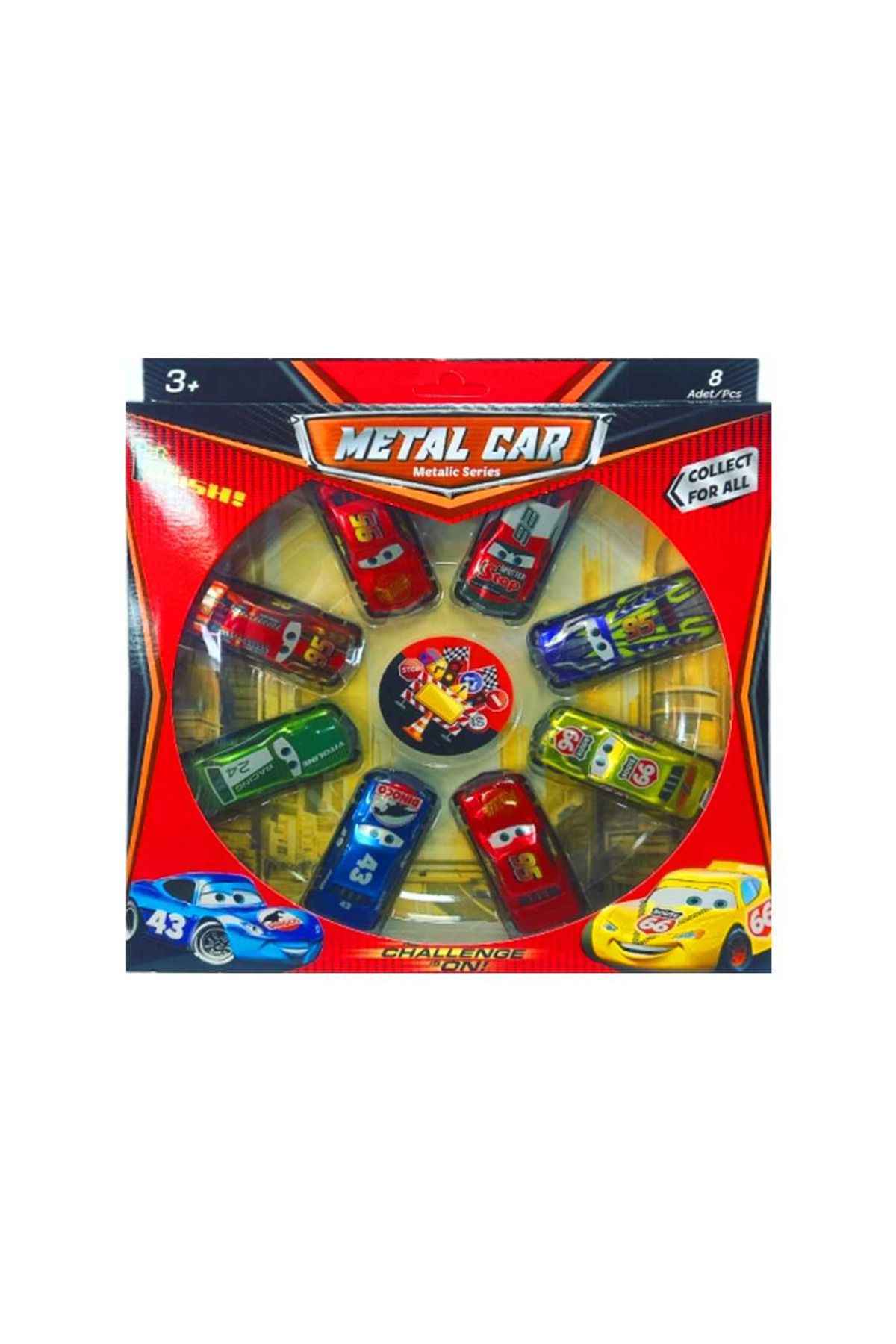 BEREN METAL ARABA METALİK SERİ 8 ADET 3+
