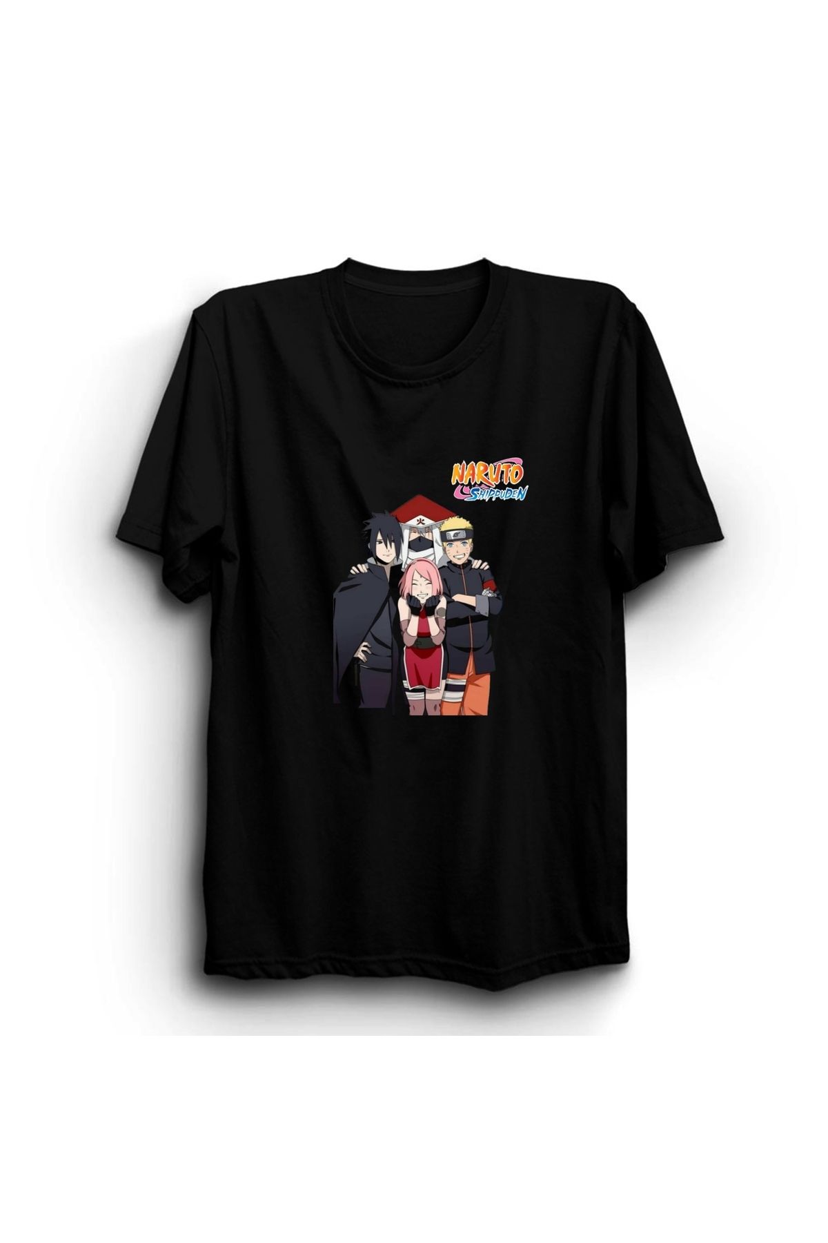 The Fame Naruto, DSN04, Manga, Anime Baskılı Unisex %100 Pamuk Tişört