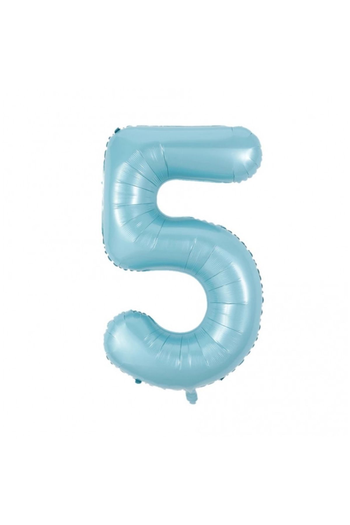 Papatya Party Mavi Renk Rakam Folyo Balon 34''76cm