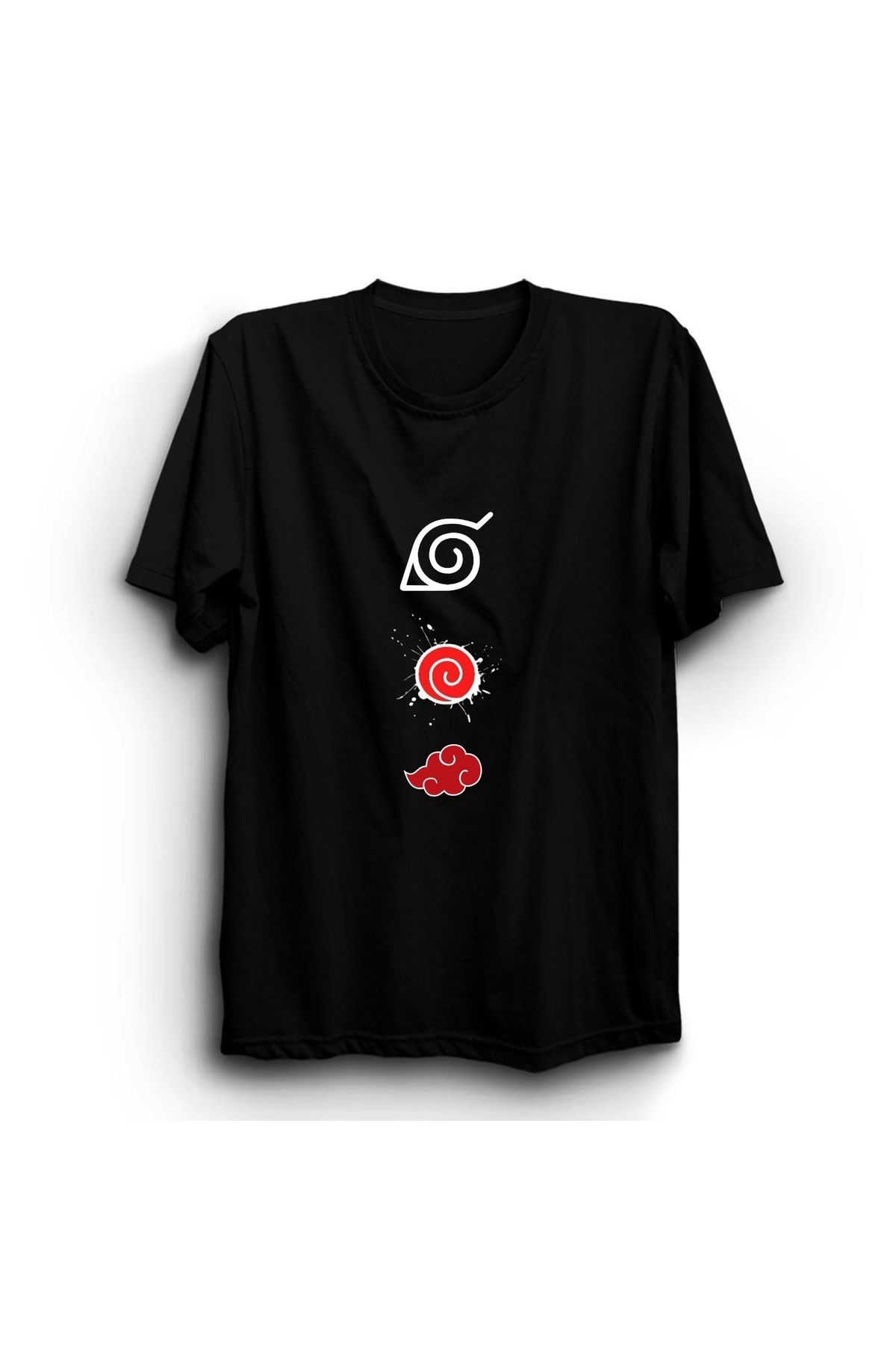 The Fame Naruto, DSN03, Manga, Anime Baskılı Unisex %100 Pamuk Tişört
