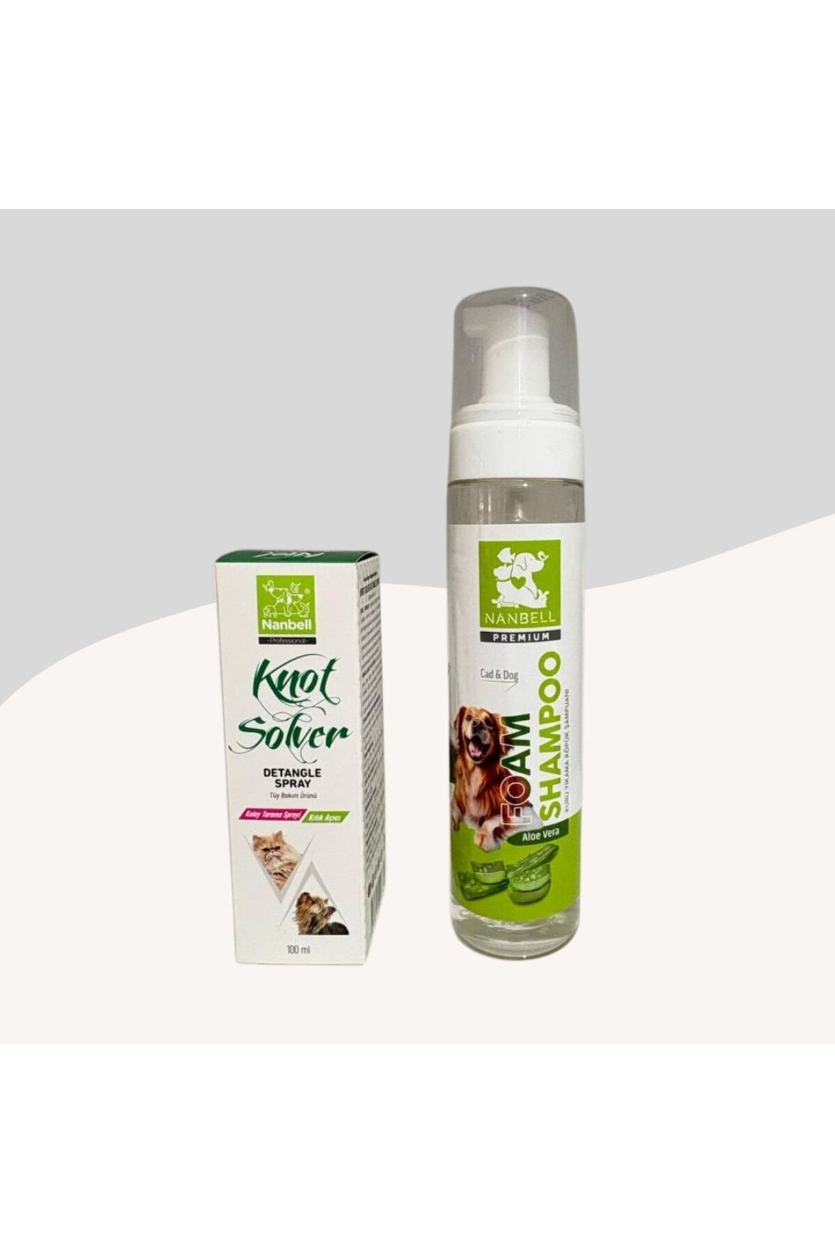 Nanbell Kedi ve Köpekler İçin Tüy Bakım Seti