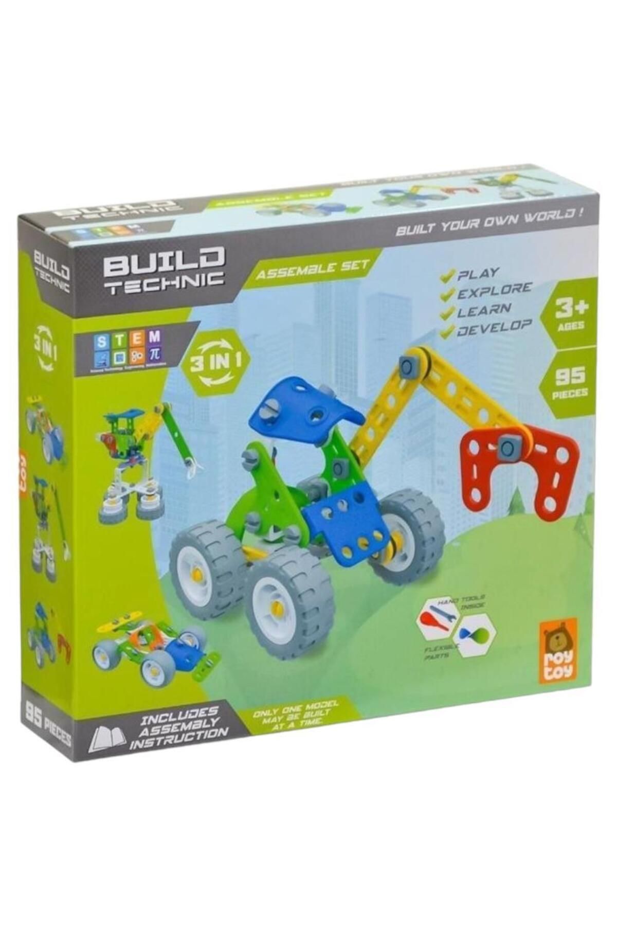 melfxxl eticaret 4100301-1-95 YAP BOZ ARAÇLAR 3 İN 1 95 PARÇA (Lisinya)
