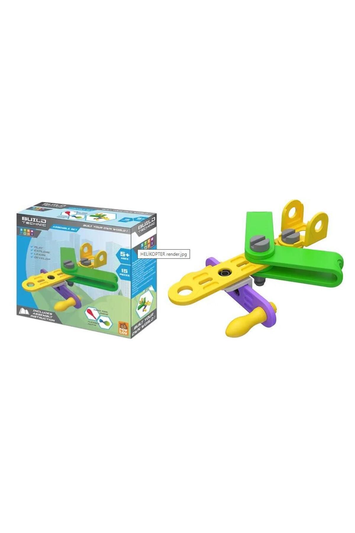melfxxl eticaret Sök Tak 15 Parça Uçak Build Technic - 4100101-2-15 (Lisinya)