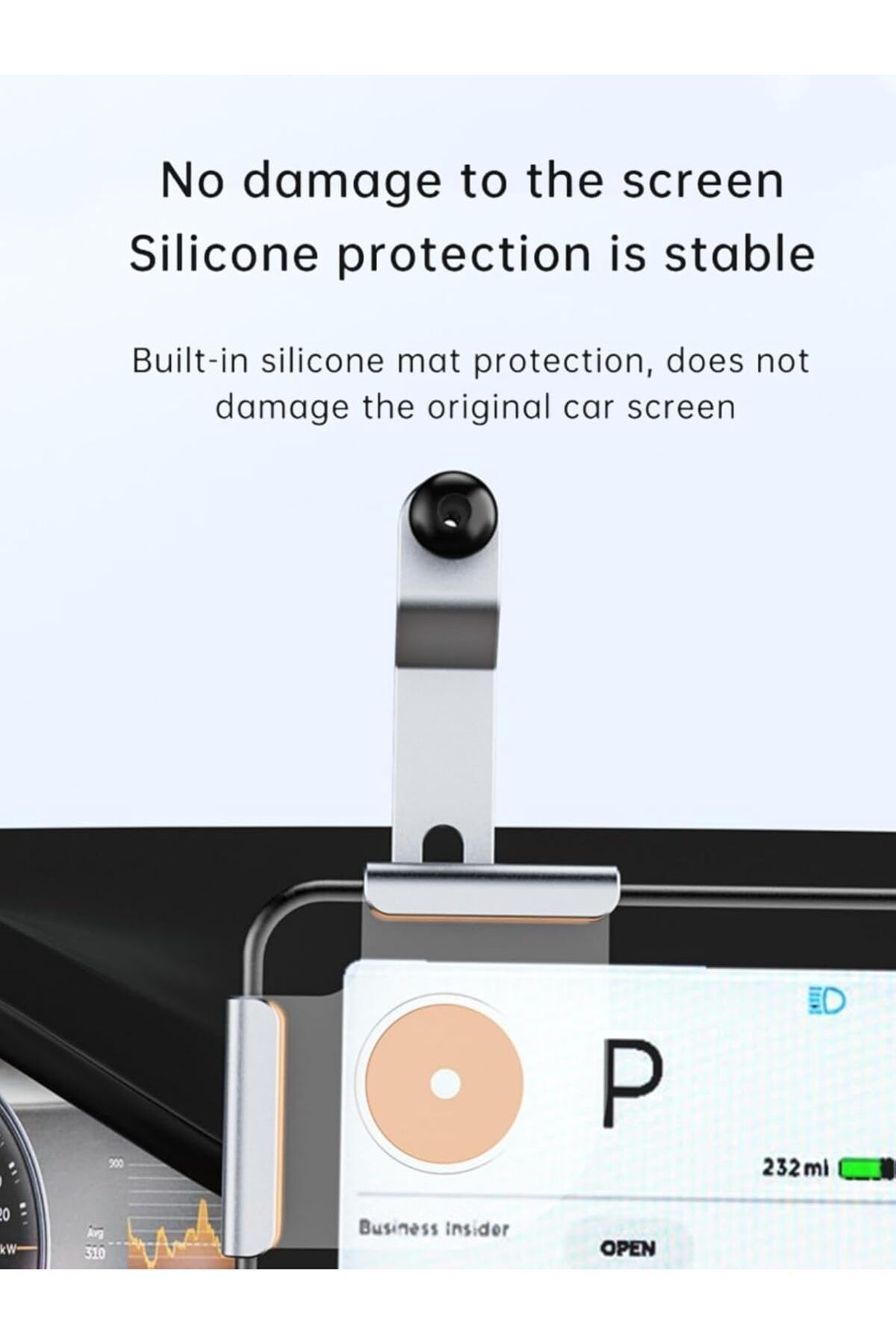 EN SİGA Manyetik Telefon Tutucu, Tesla Model 360° ayarlanabilir