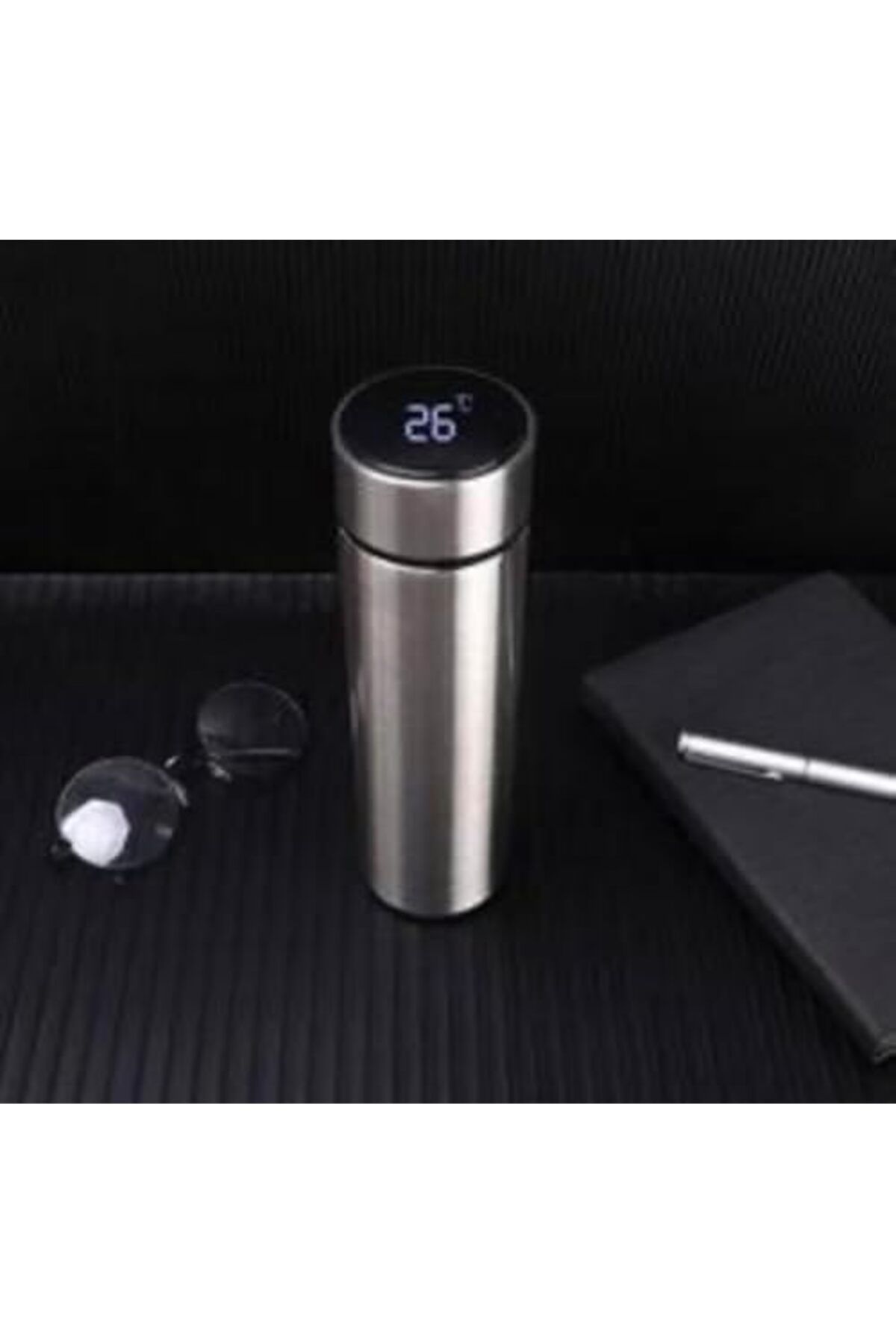 Other-Premium Stainless Steel Thermal Insulating Cup, 500 ml with Touchscreen LED Display for Temperature 7