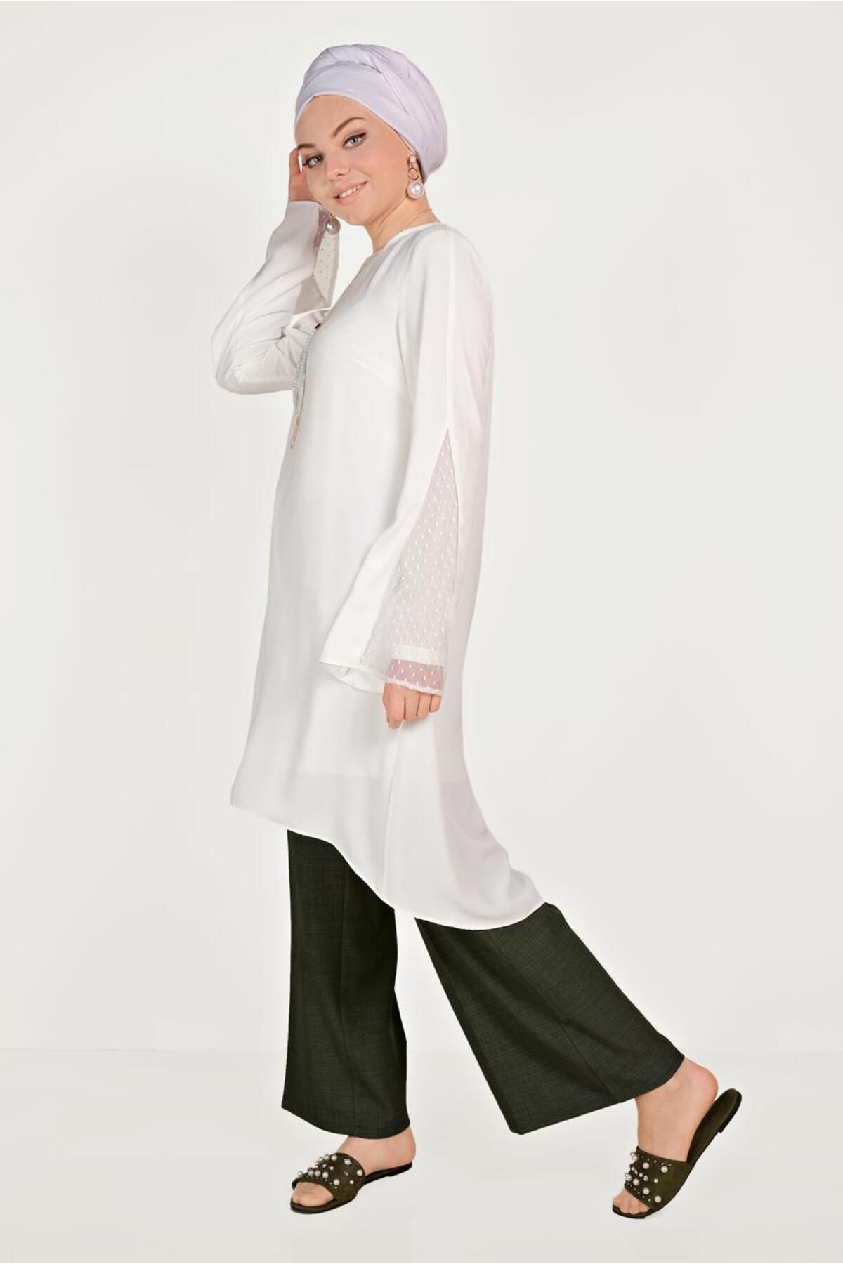 Alvina-Tunic with Tulip Sleeves 40444 3