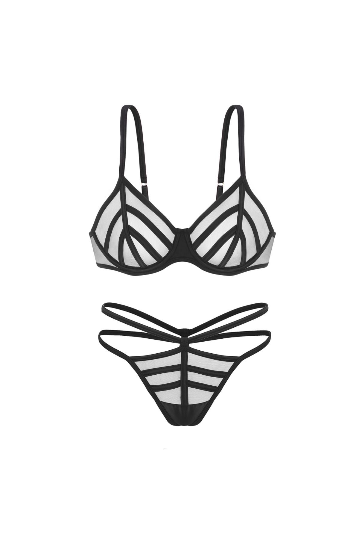 Dhantel Luxe Bralet Takım