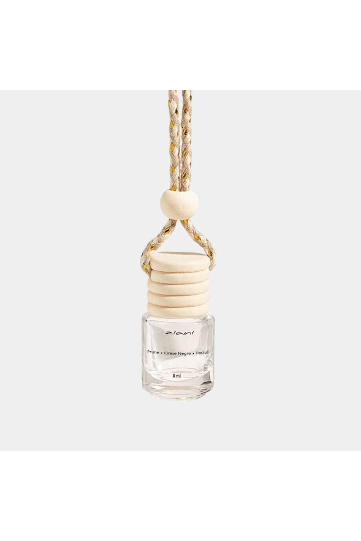 Ziani-Odorizant auto, parfum franțuzesc, lemn • șofran • piper, 8 ml 2
