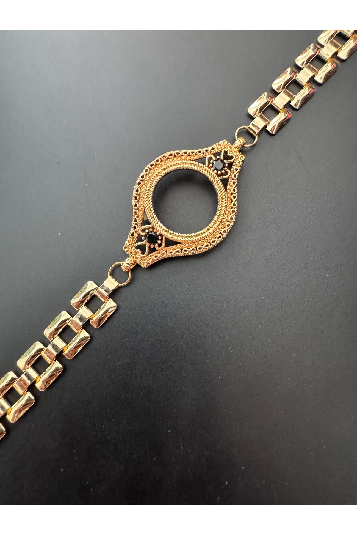 shop İÇİNE ÇEYREK ALTIN KONULABİLİR ÇELİK BİLEKLİK