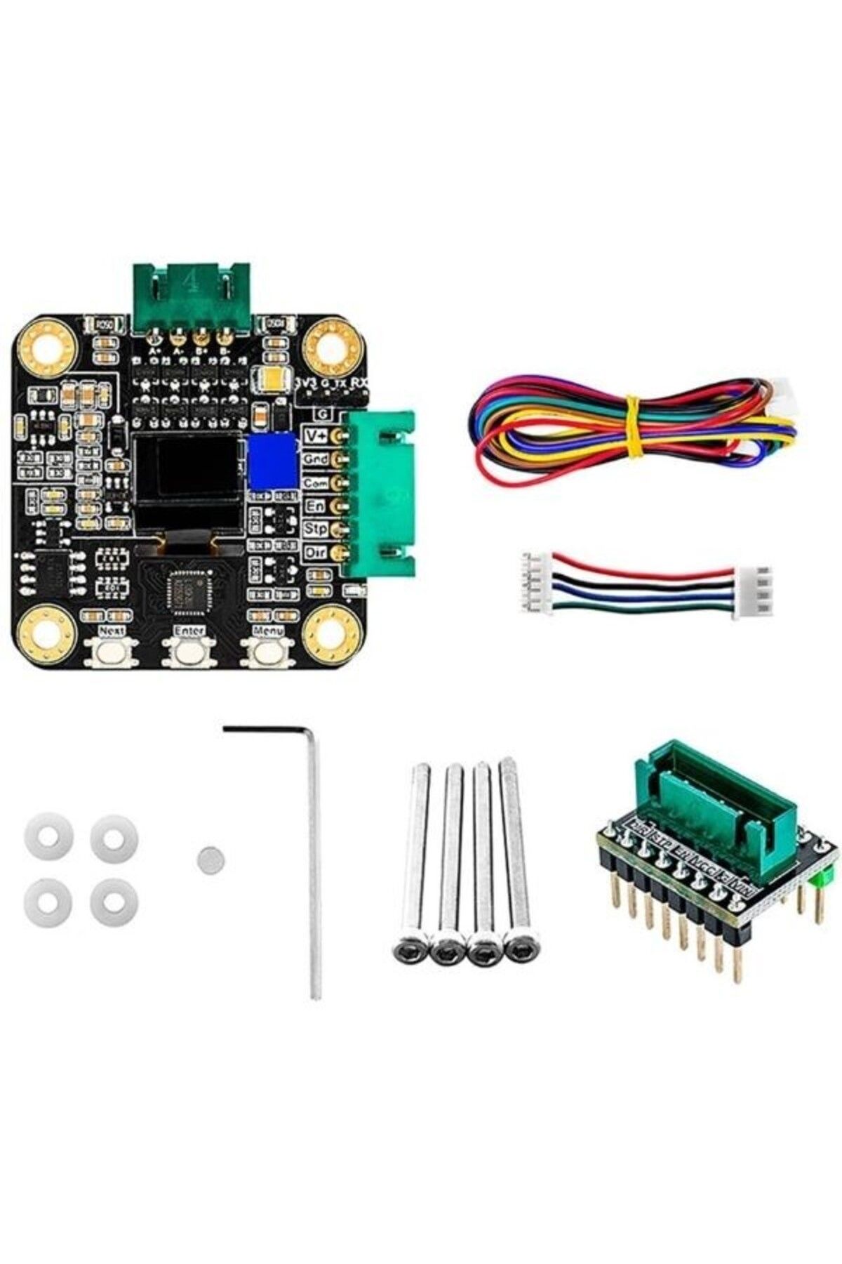 Motorobit MKS SERVO42C PCBA 32bit Step Motor Sürücüsü