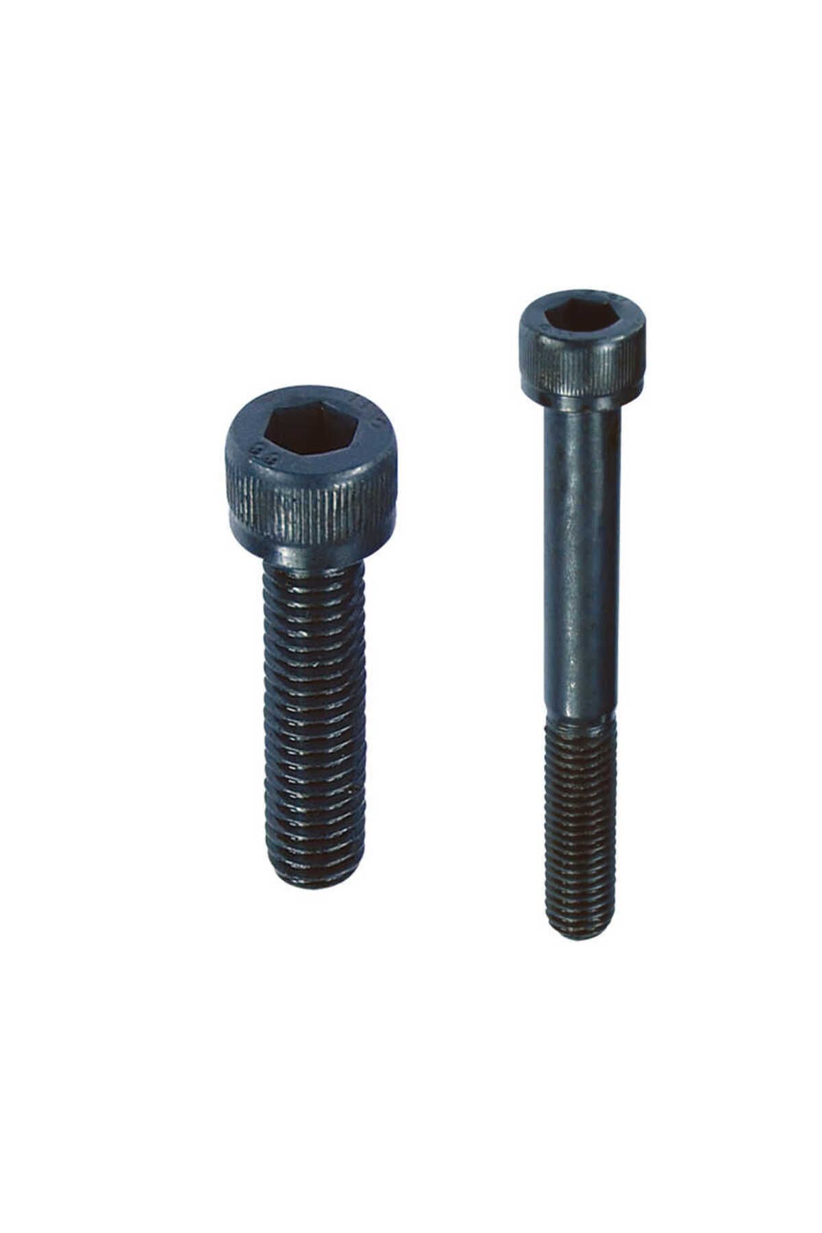 Civtec DIN 912 8.8 Kalite İmbus Cıvata Siyah Metrik 12x180 100 Adet