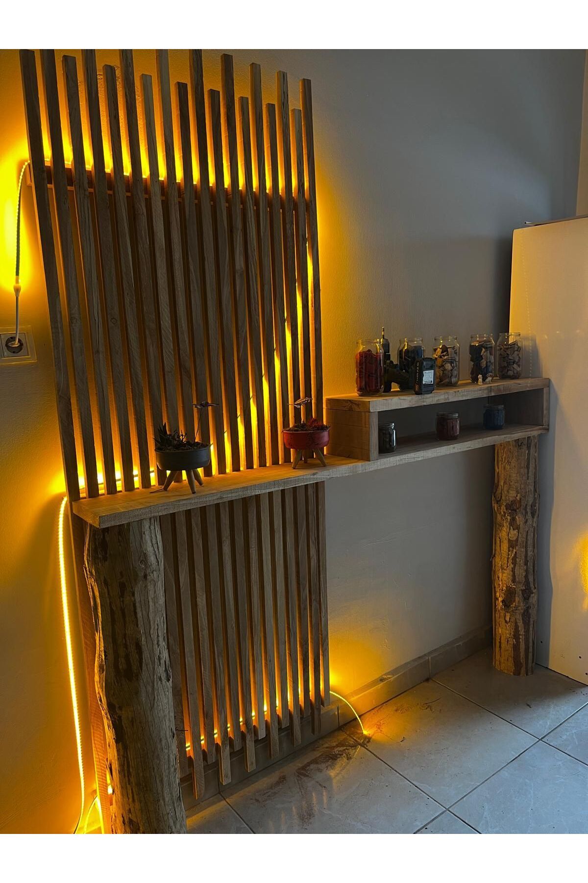 YEŞİLÇAM YONGALAMA AHŞAP DEKOR
