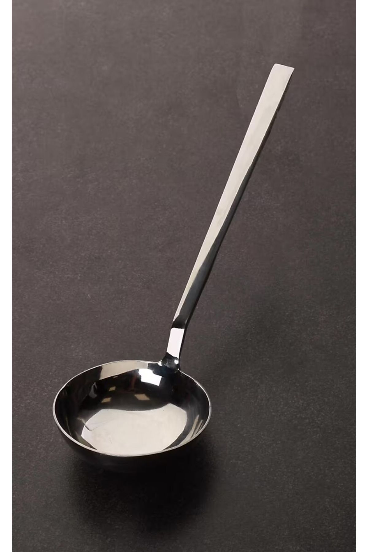 BRE HOME Paslanmaz Çelik Sofra, Çorba Kepçesi, 24 Cm 1 Adet