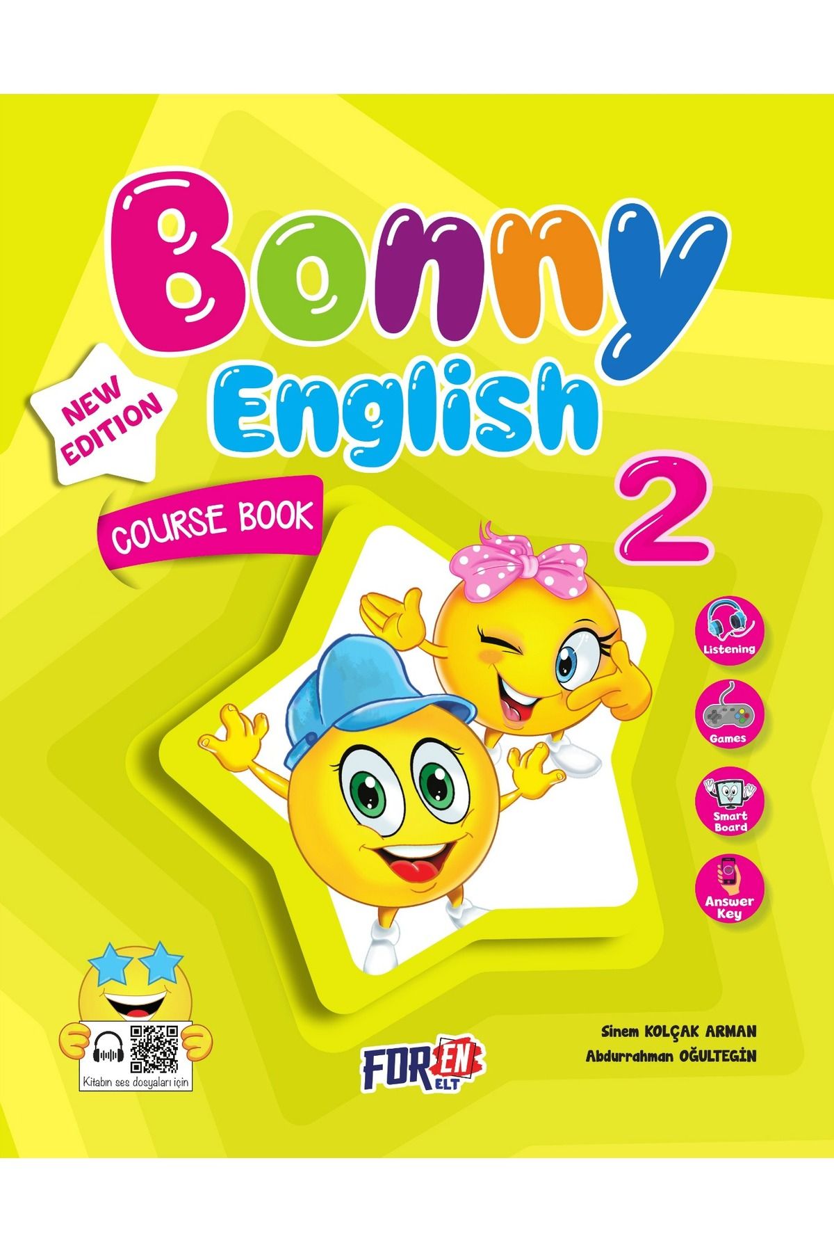 Karma Kitaplar Bonny 2. Sınıf COURSE BOOK + Activity Book 2 Kitap Set