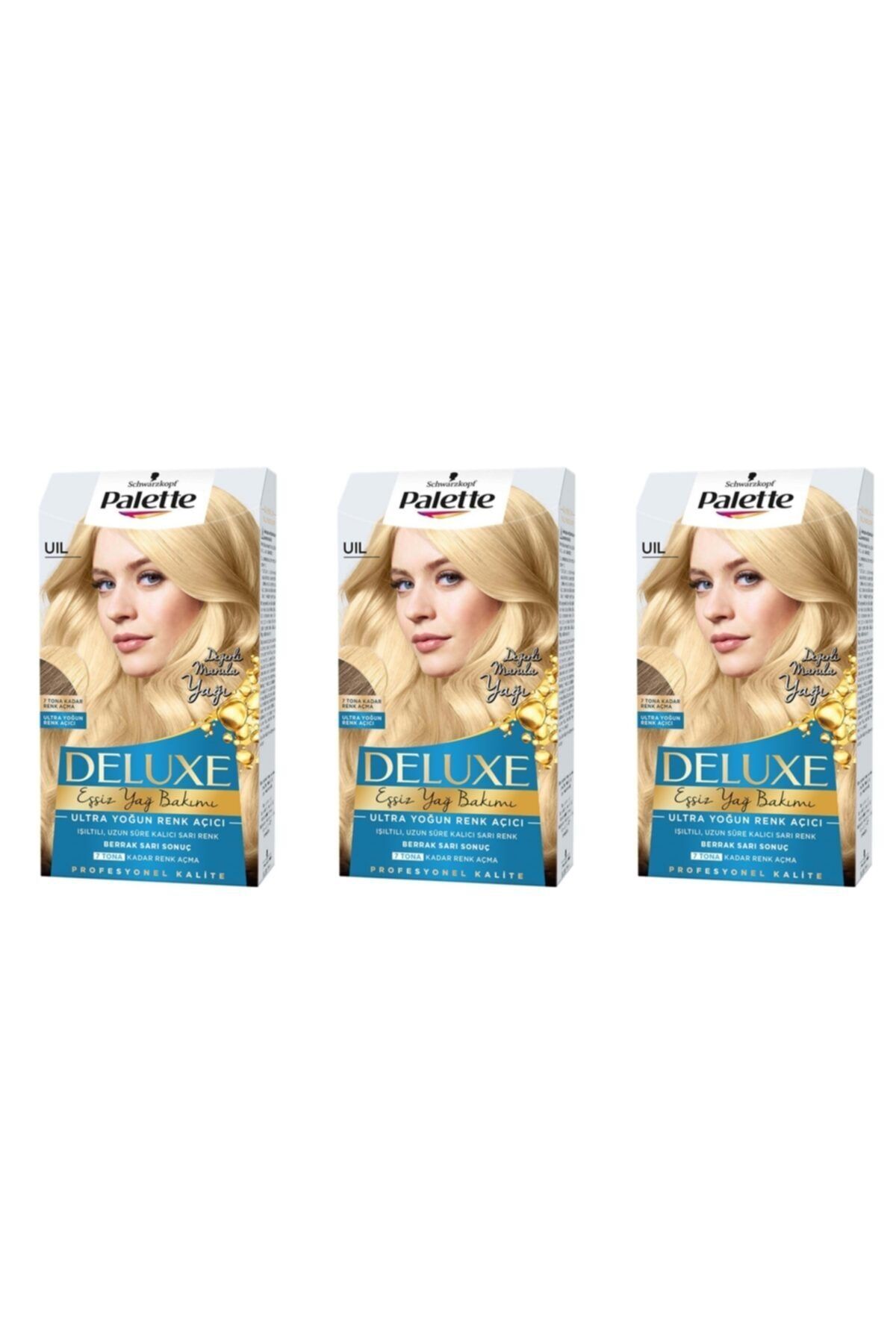رنگ مو پلت Deluxe Uıl Tube Yoğun Renk Açıcı