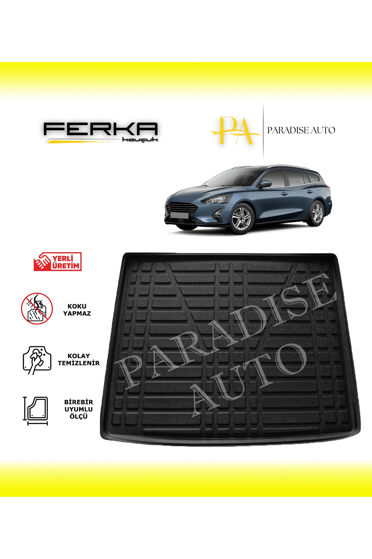 Paradise Auto Ford Focus Stationwagon 2018-2021 Bagaj Havuzu