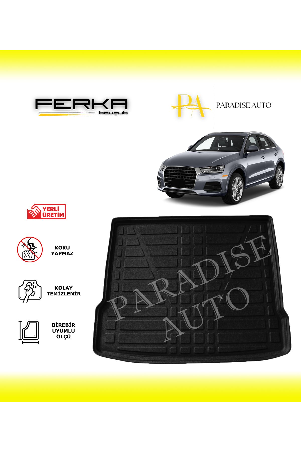 Paradise Auto Audi Q3 2010-2019 Bagaj Havuzu