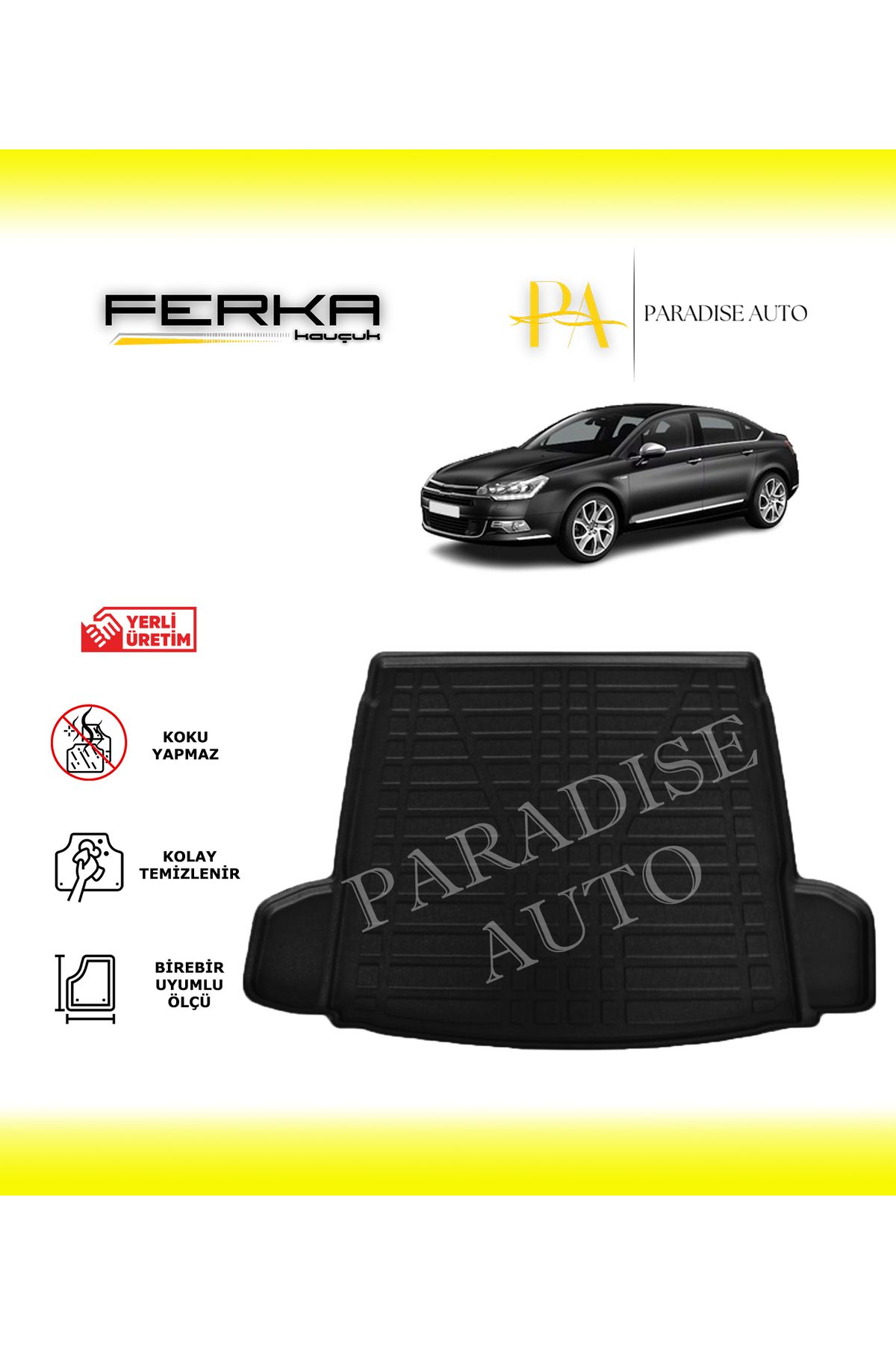 Paradise Auto Citroen C5 Sedan 2008-2018 Bagaj Havuzu