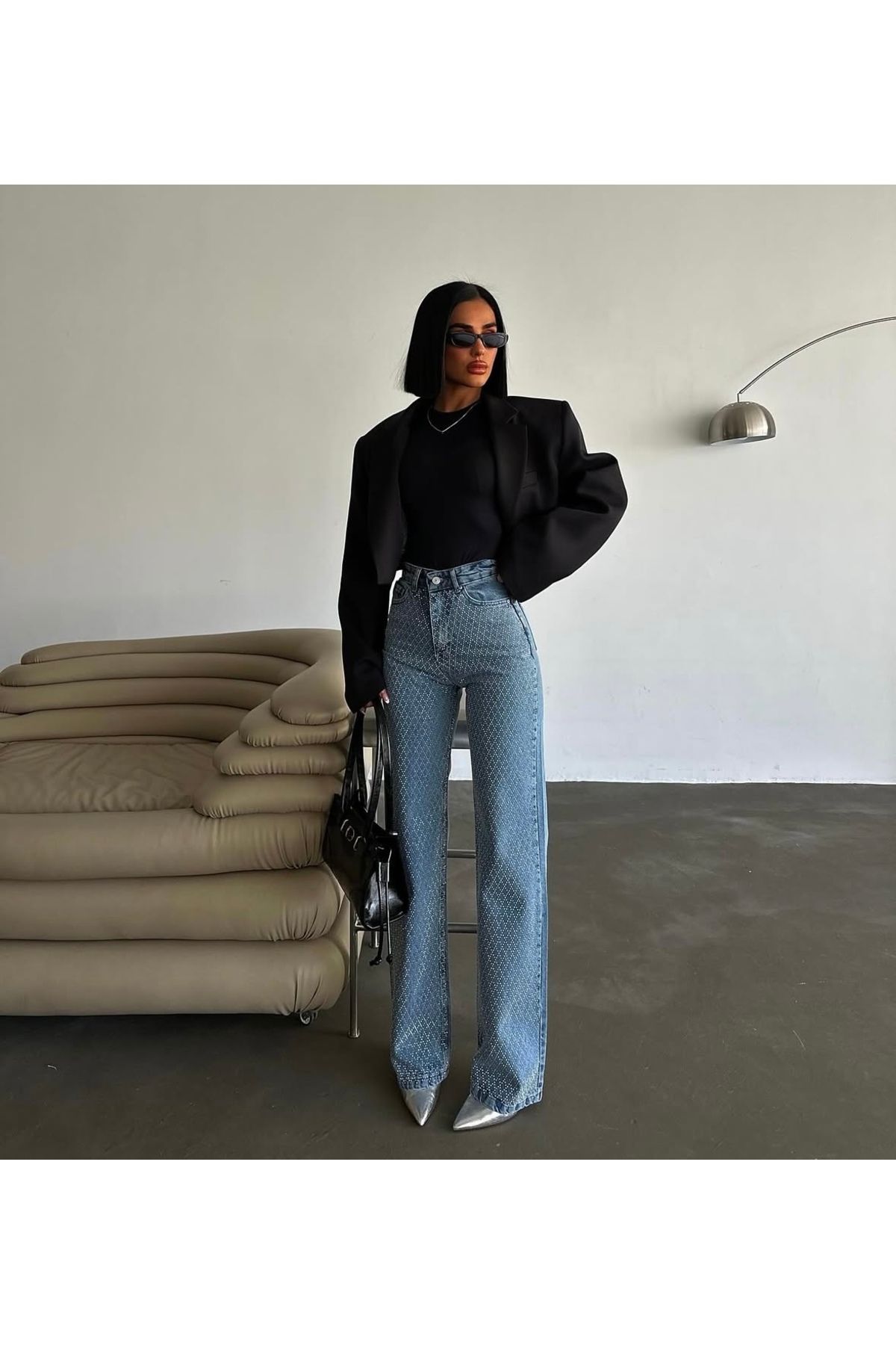 EB Denim Taşlı denim