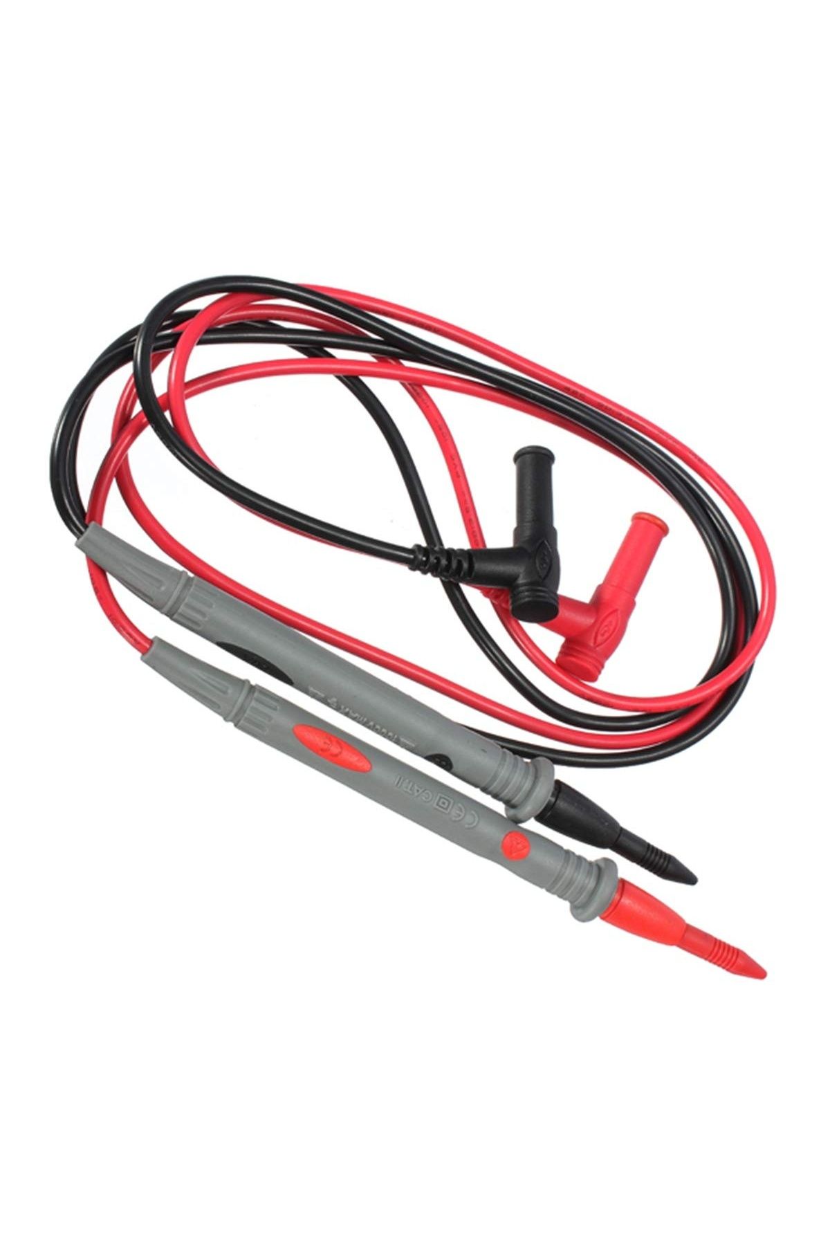 Youmile Cabluri De Testare Multimetru, Roșu/negru/gri, 100 Cm, 10a/20a - One Size