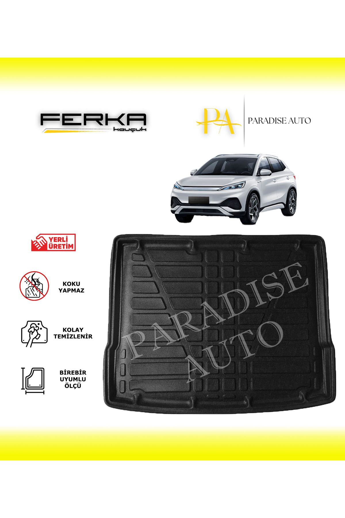 Paradise Auto BYD Atto Alt Kademe 2024 ve Üstü Bagaj Havuzu