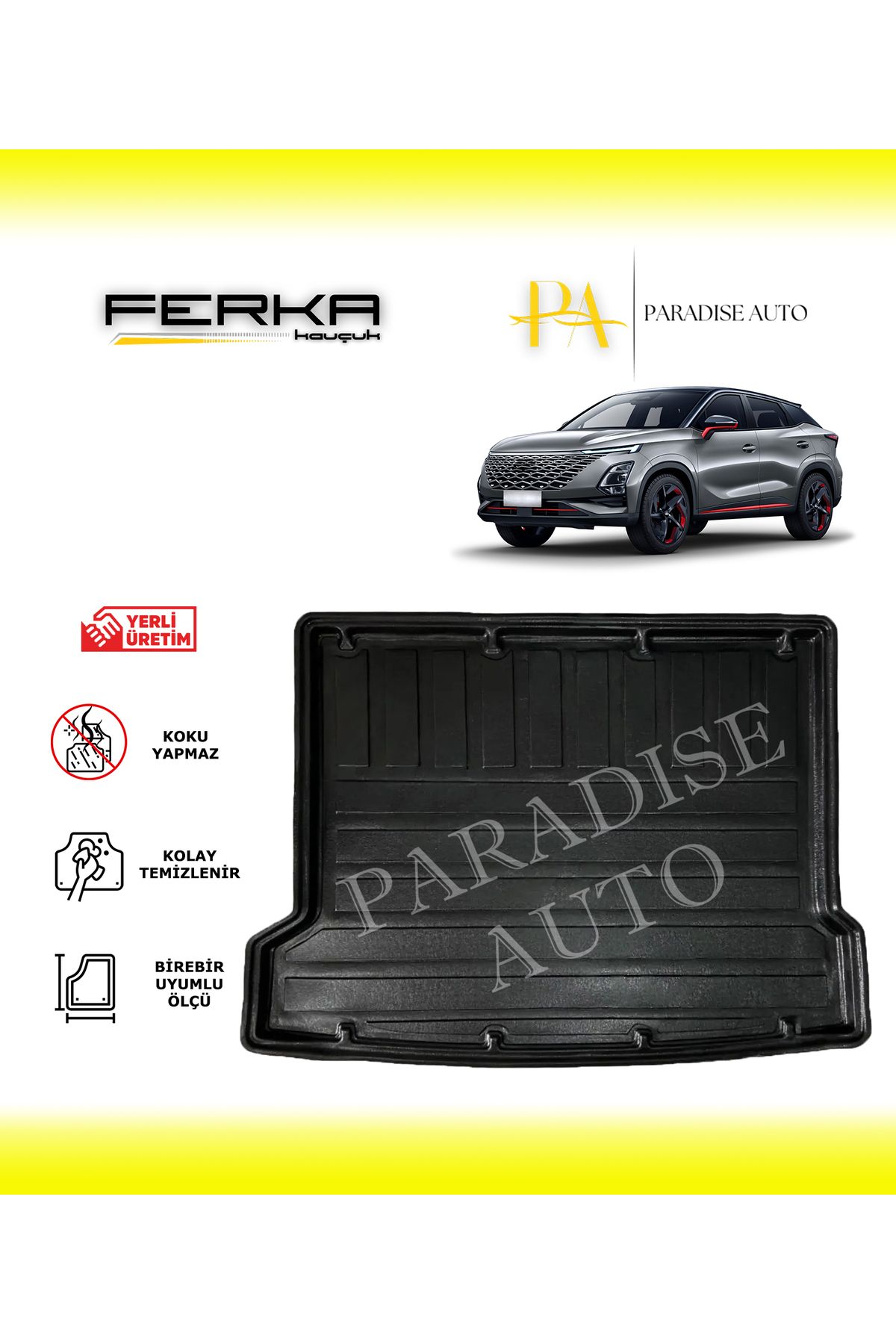 Paradise Auto Chery Omoda 5 SUV 4x4 2023 ve Üstü Bagaj Havuzu