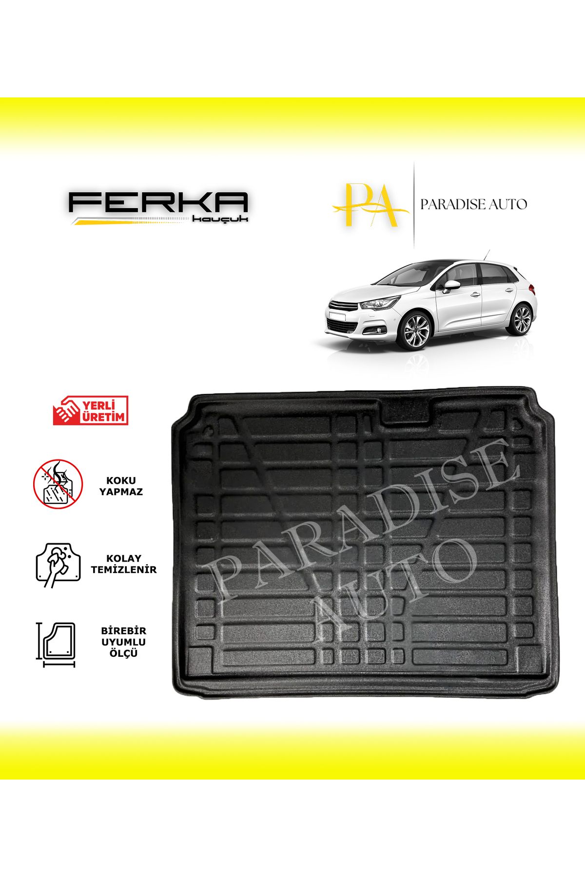 Paradise Auto Citroen C4 HB 2011-2020 Bagaj Havuzu