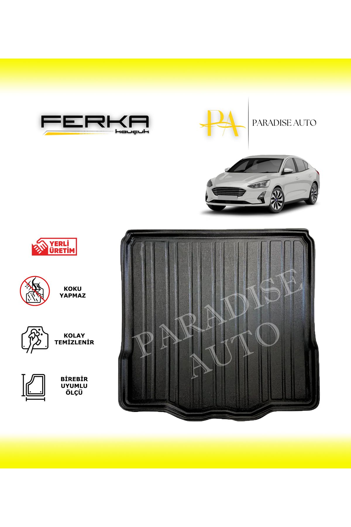 Paradise Auto Ford Focus Sedan Tamir Kitli 2018-2021 Bagaj Havuzu