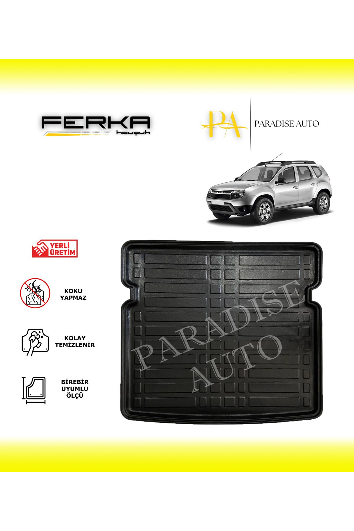 Paradise Auto Dacia Duster 4x4 2010-2017 Bagaj Havuzu