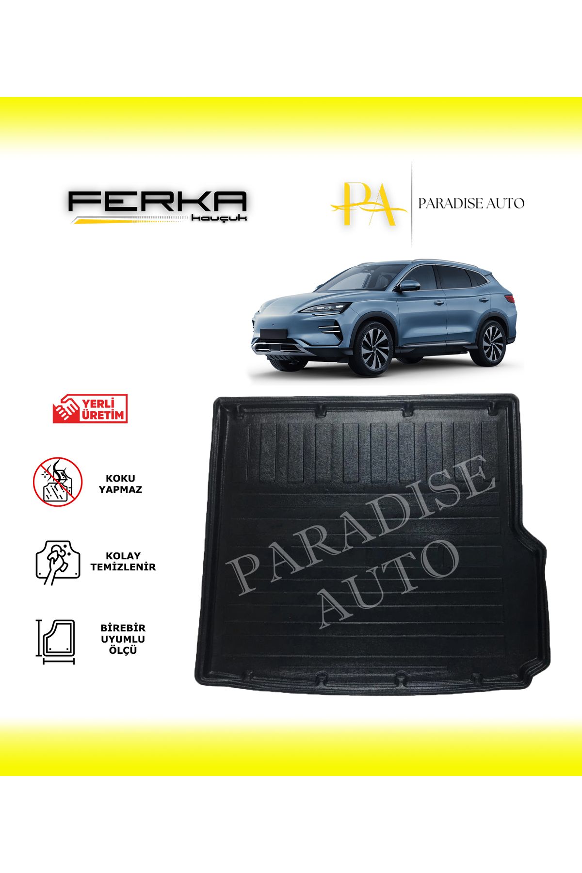 Paradise Auto BYD Seal U Üst Kademe 2024 ve Üstü Bagaj Havuzu
